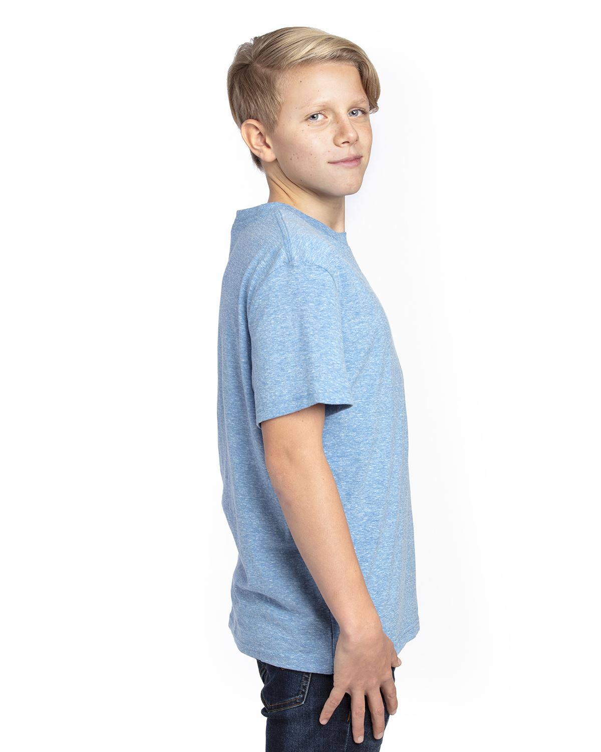 Threadfast Apparel Youth T-Shirt Triblend Side Seamed Sizes XS-XL 602A - Picture 18 of 18