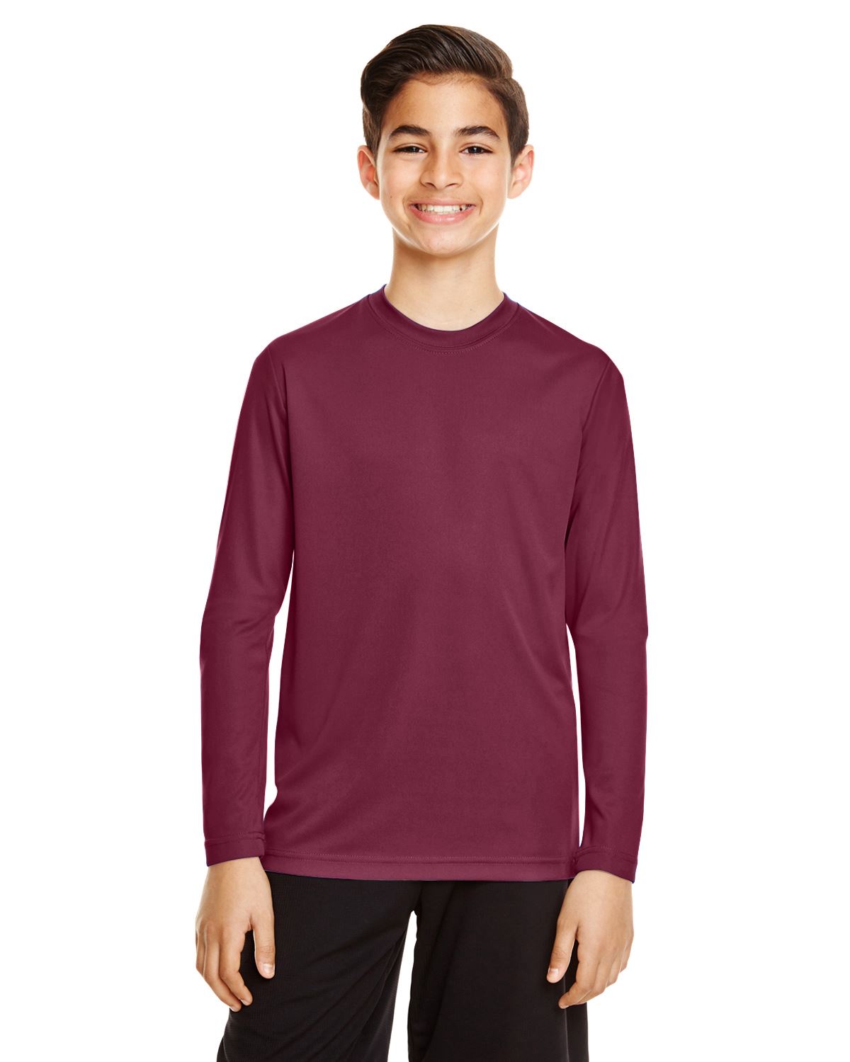 Team 365 T-Shirts Youth Zone Performance Long-Sleeve T-Shirt TT11YL - Picture 24 of 41