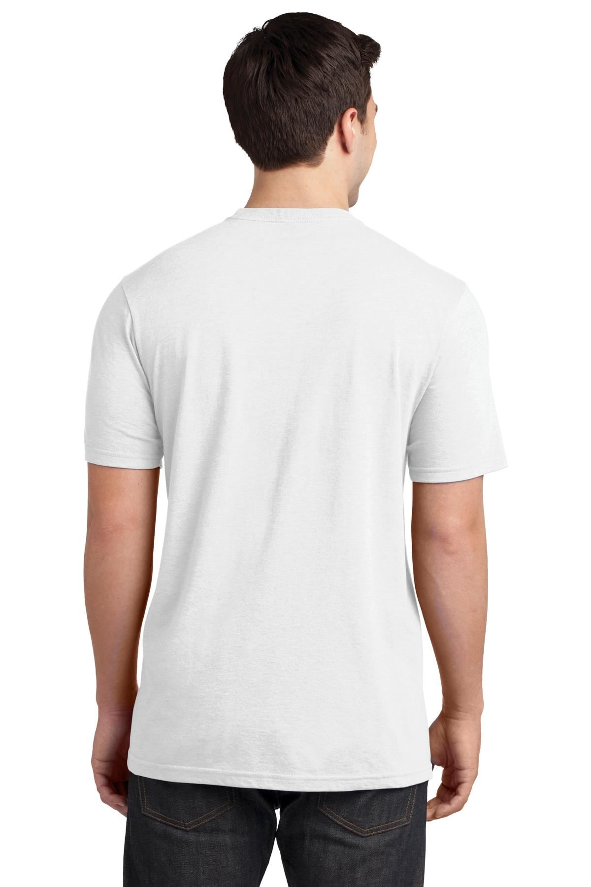District Mens Cotton Pocket Short Sleeve Very Important T-Shirt M-DT6000P - Picture 16 of 16
