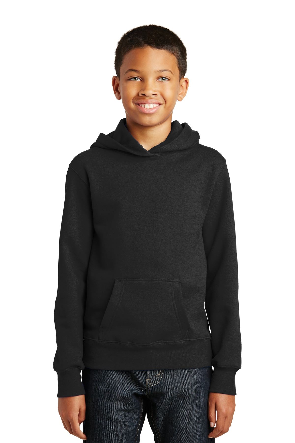 Port & Company Youth Pullover Hooded Sweatshirt Fan Favorite Fleece M-PC850YH - Picture 12 of 19