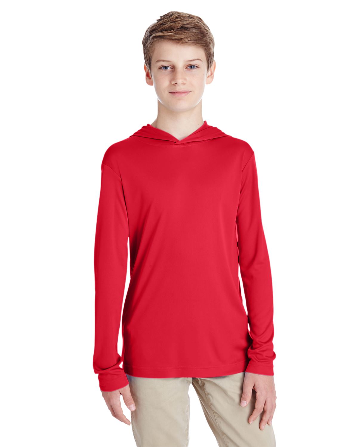 Team 365 Youth Pull Over Hoodie 100% Polyester Performance Hoodie TT41Y - Picture 18 of 26