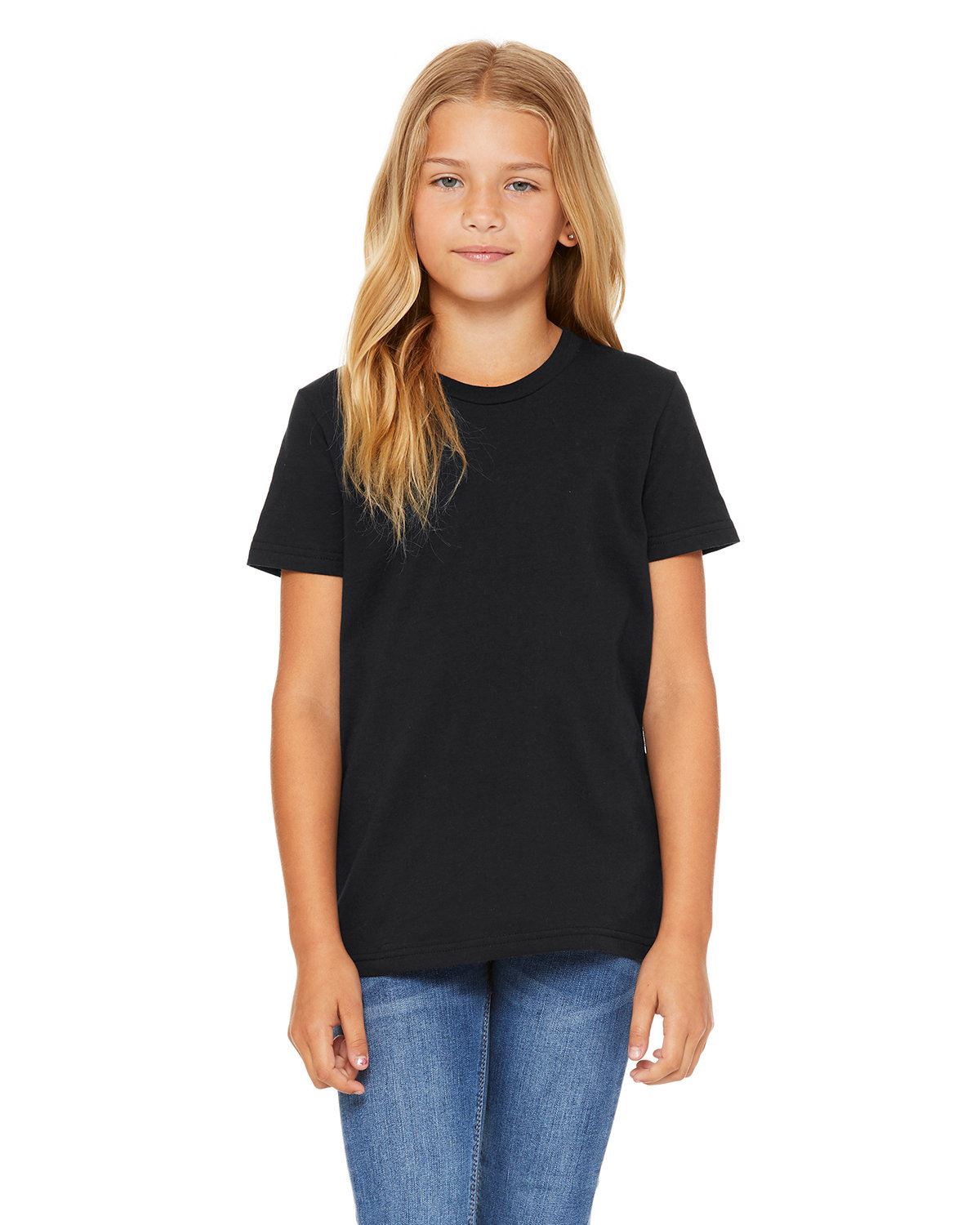 Bella + Canvas Youth Jersey Short-Sleeves Cotton T-Shirt 3001Y - Picture 39 of 41