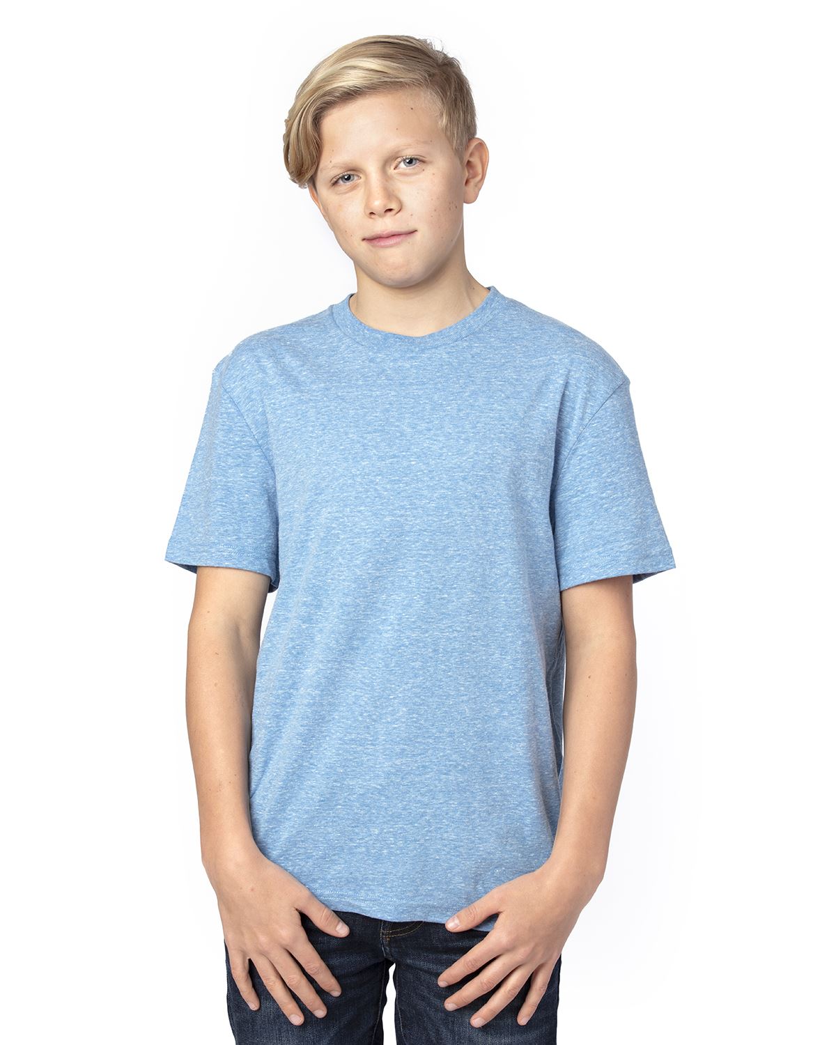 Threadfast Apparel Youth T-Shirt Triblend Side Seamed Sizes XS-XL 602A - Picture 16 of 18