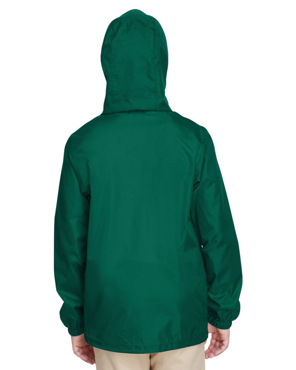 Team 365 Boys Lightweight Jacket Full Zip Water Resistant Finish TT73Y - Picture 13 of 35