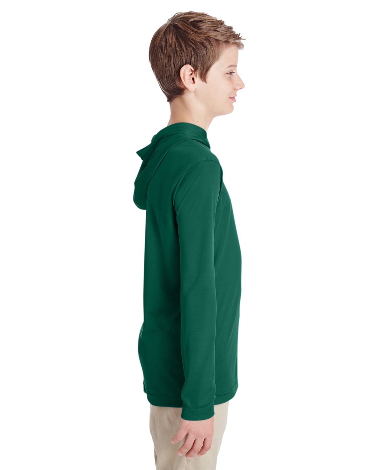 Team 365 Youth Pull Over Hoodie 100% Polyester Performance Hoodie TT41Y - Picture 11 of 26