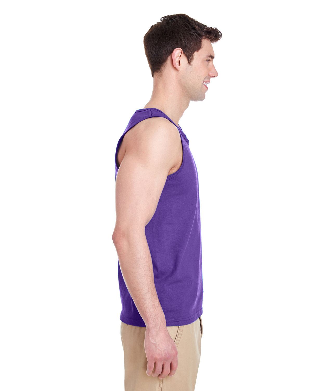 Gildan Adult Heavy Cotton 5.3 oz. Preshrunk Jersey Knit Tank Top G520 XS-3XL - Picture 26 of 47