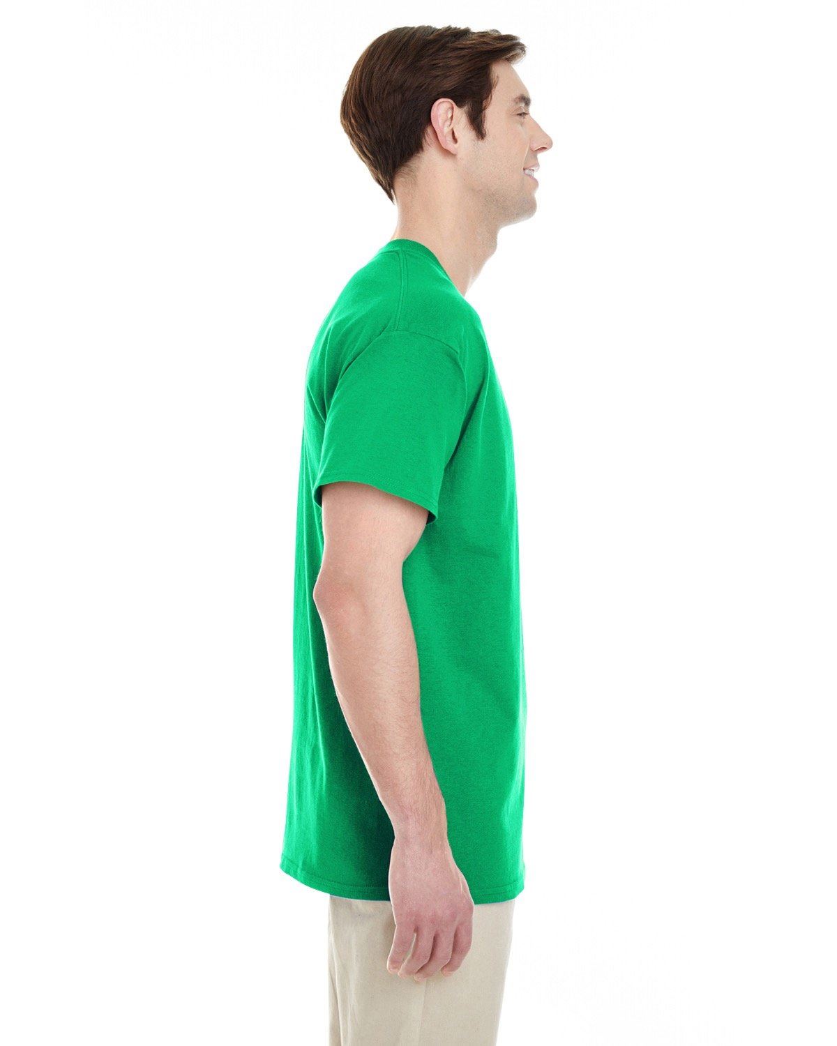 Gildan Mens Heavy Cotton Double Needle Pocket T-Shirt G530 5300 - Picture 14 of 41