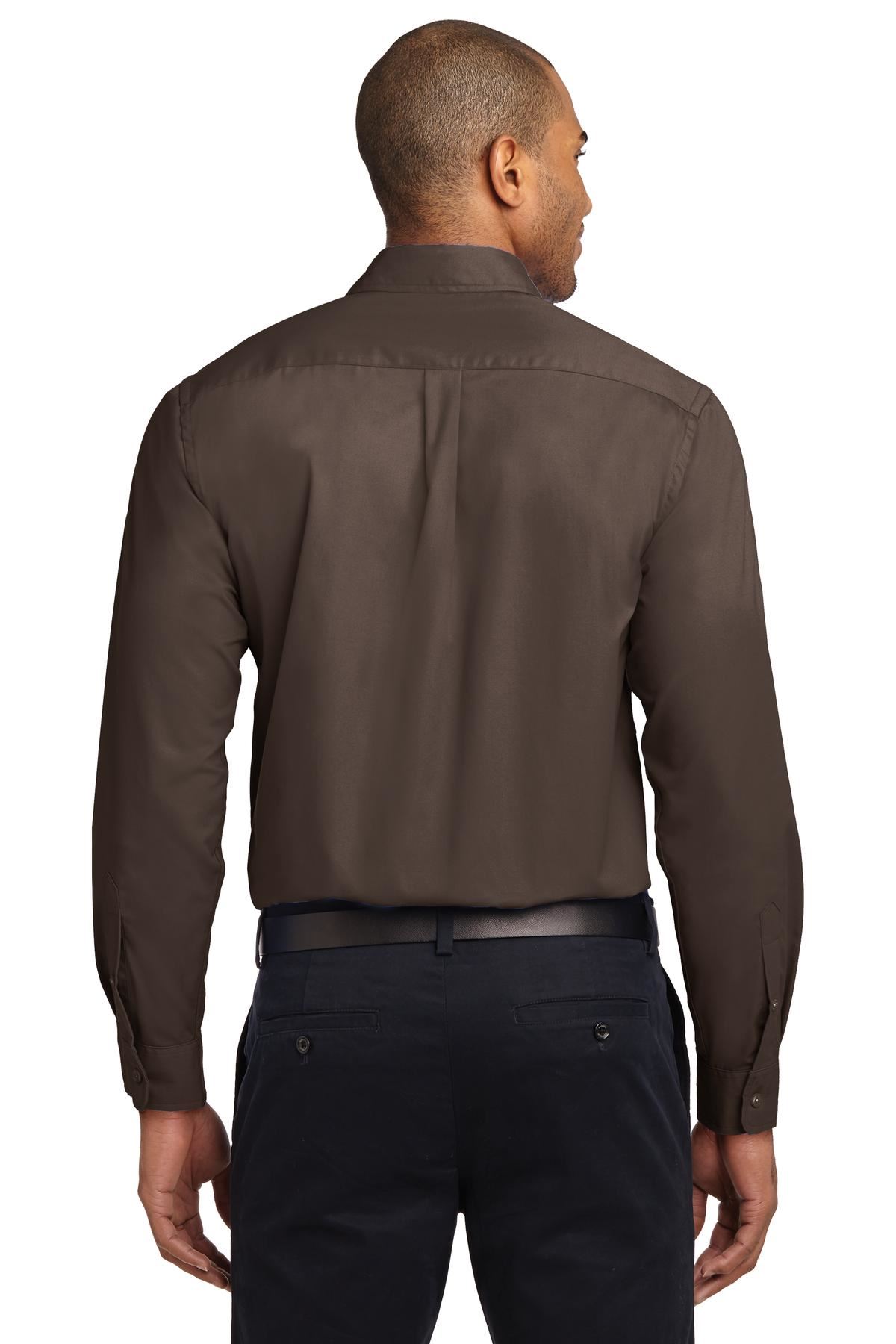 Port Authority Long Sleeve Button Down collar Easy Care Shirt S608 - Picture 15 of 51