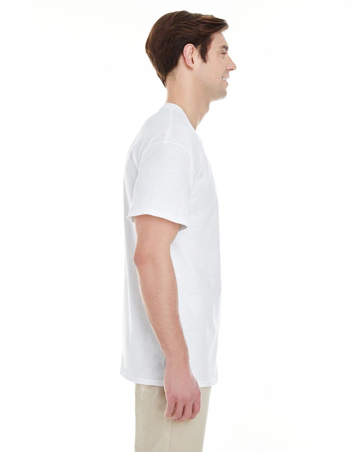 Gildan Mens Heavy Cotton Double Needle Pocket T-Shirt G530 5300 - Picture 40 of 41