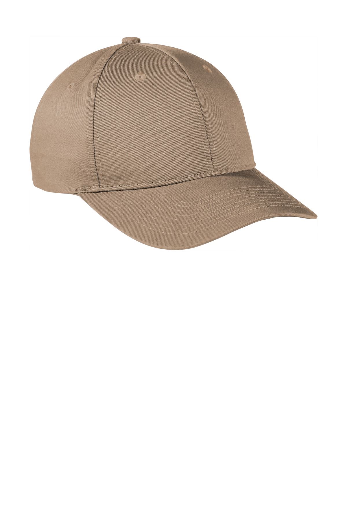 Port Authority Men's Cotton/Polyester Snapback Fine Twill Cap Hat C801 - Picture 8 of 15
