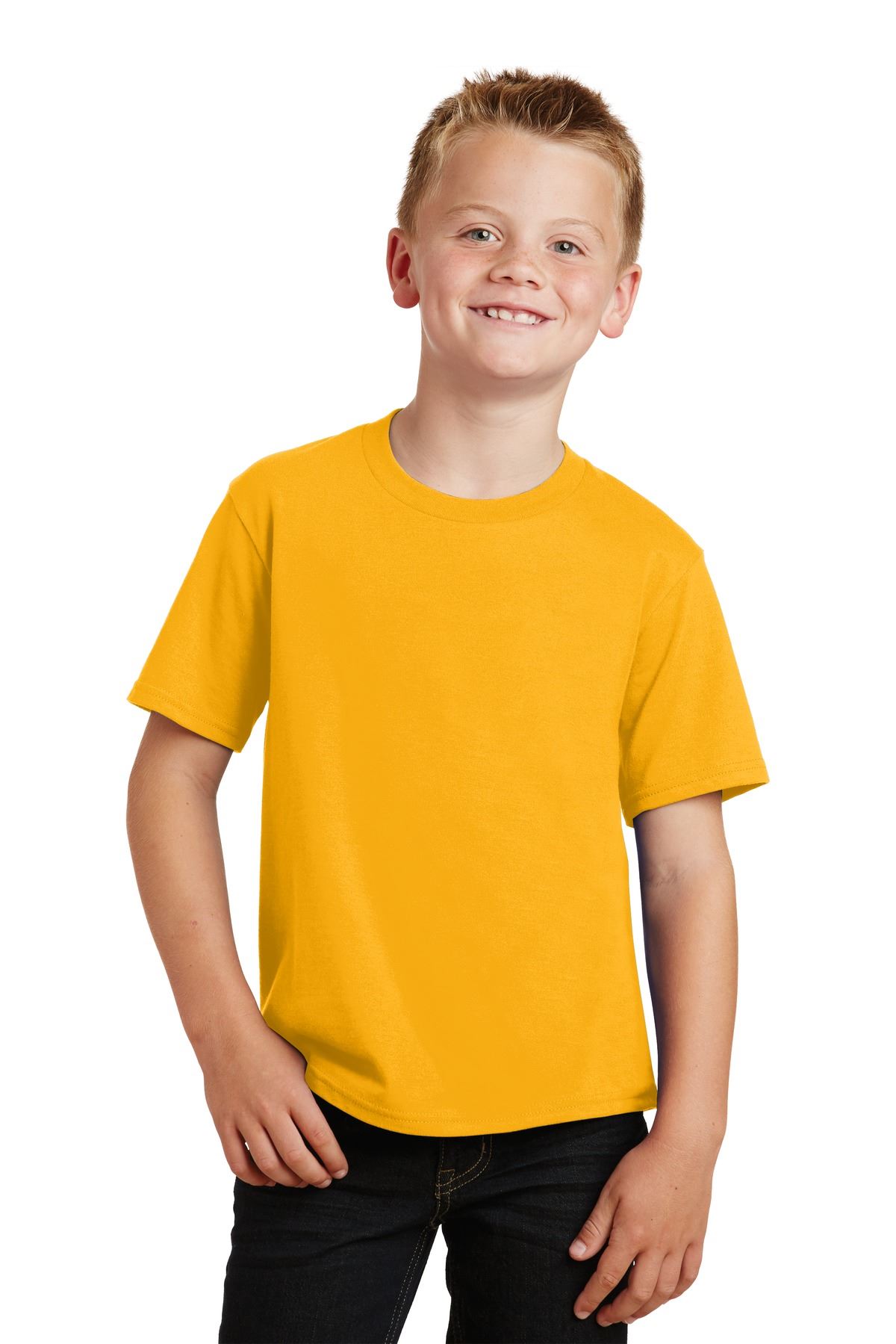 Port & Company Youth Short Sleeve Fan Favorite Crew Neck T-Shirt PC450Y - Picture 10 of 51