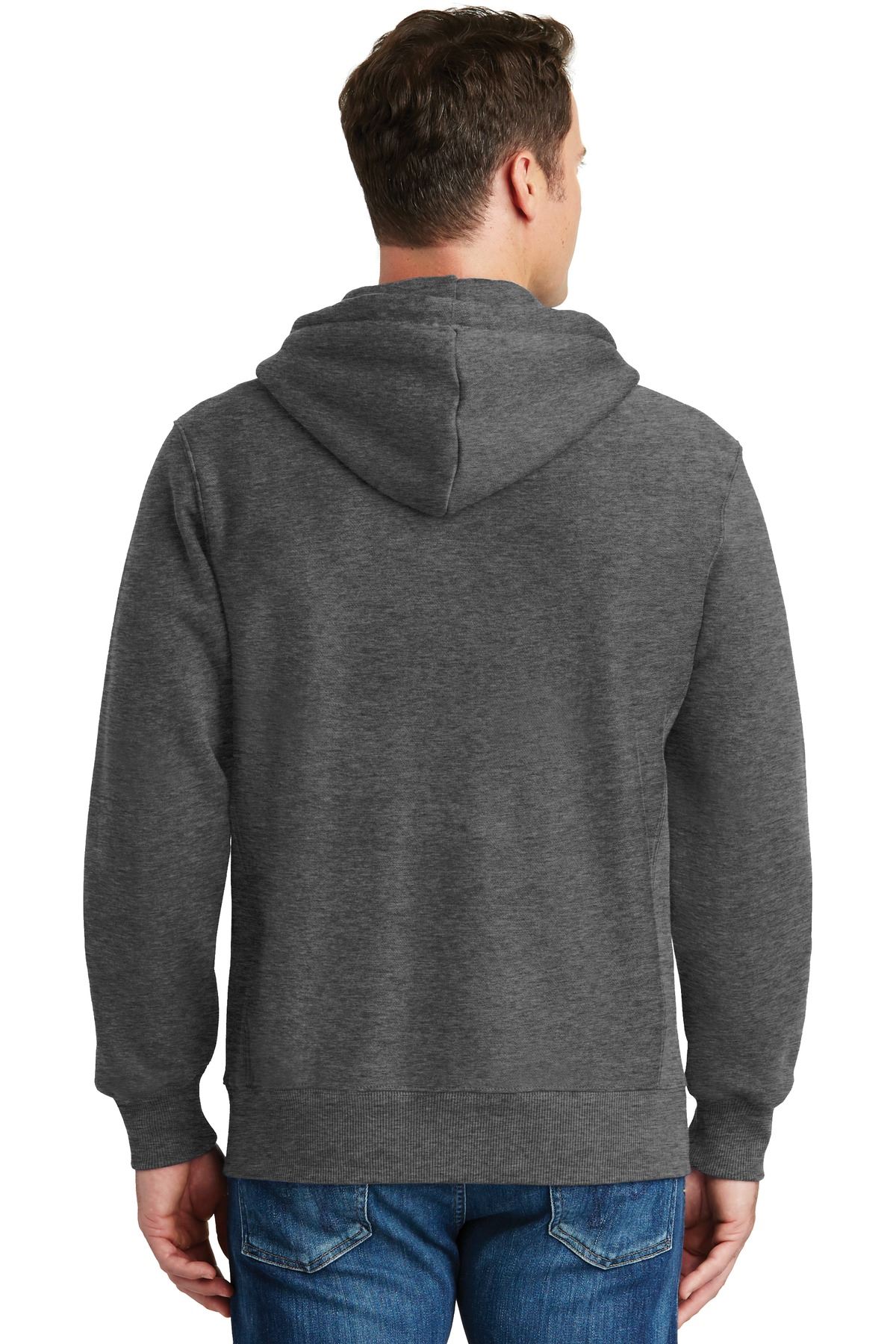 Sport-Tek Super Heavyweight Full-Zip Hooded Sweatshirt F282 - Picture 13 of 19