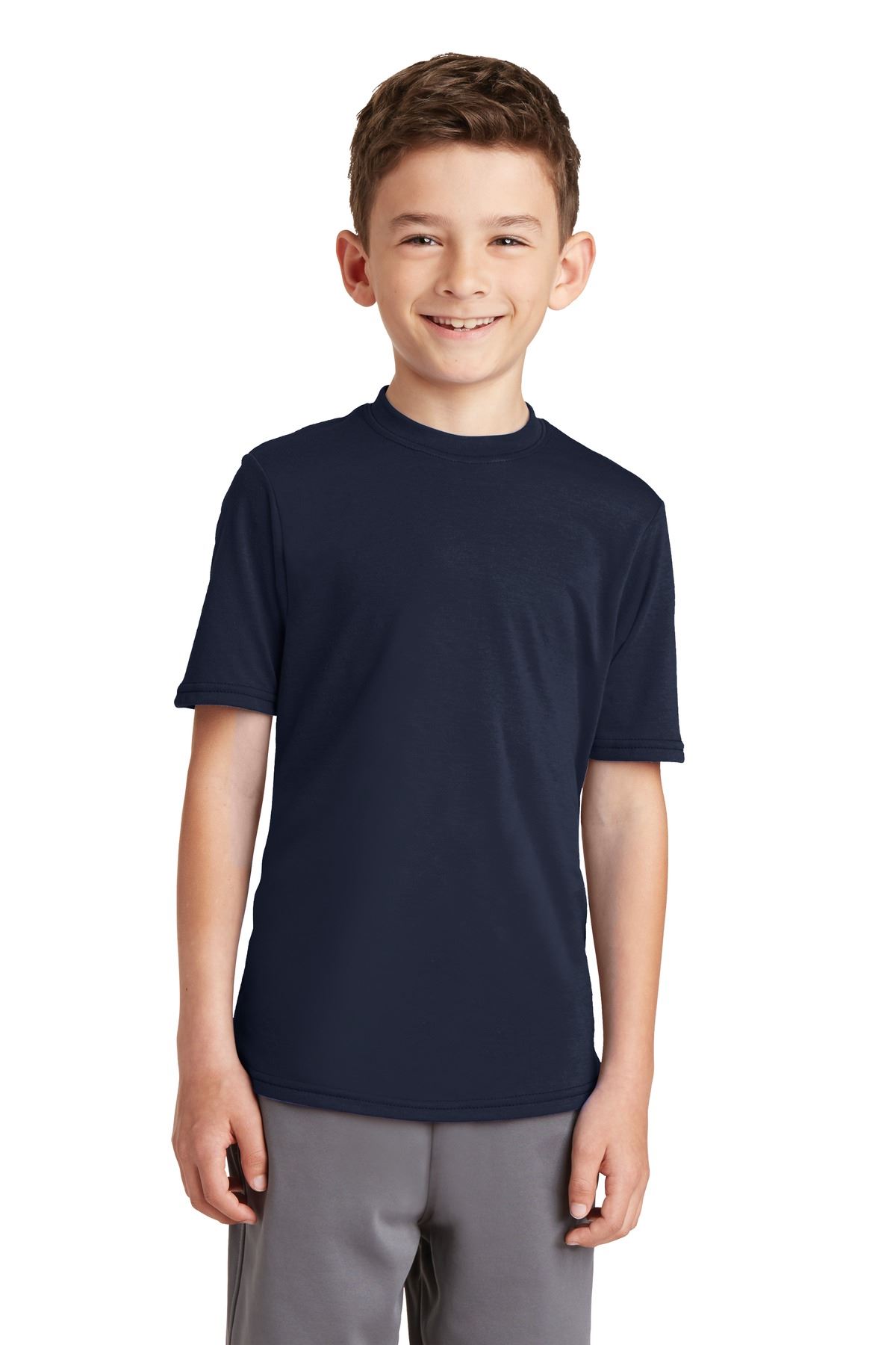 Port & Company Youth Short Sleeve Performance 65/35 Blend T-Shirt PC381Y - Picture 8 of 23