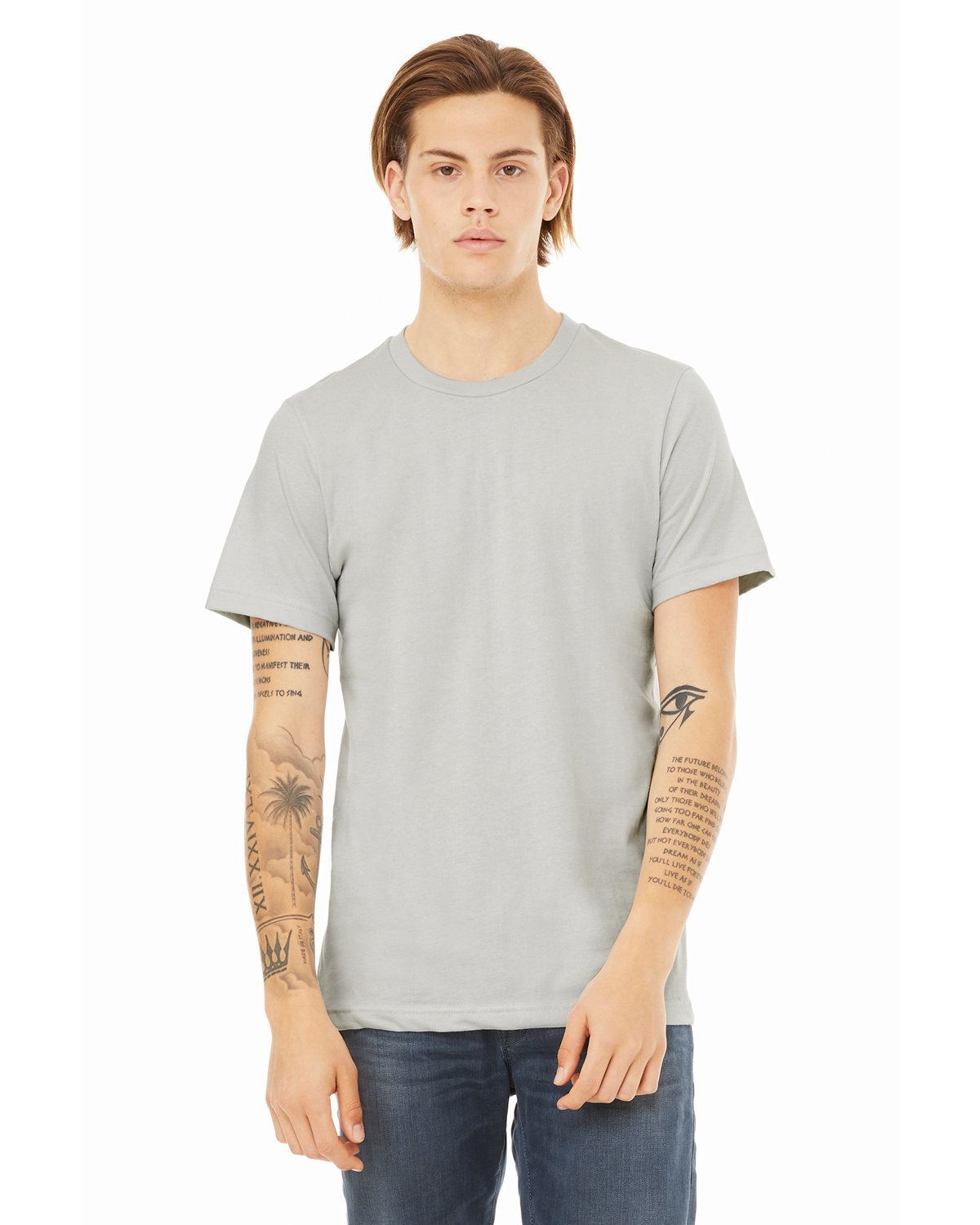 Bella + Canvas Unisex Short-Sleeve Cotton Jersey T-Shirt 3001C - Picture 39 of 51