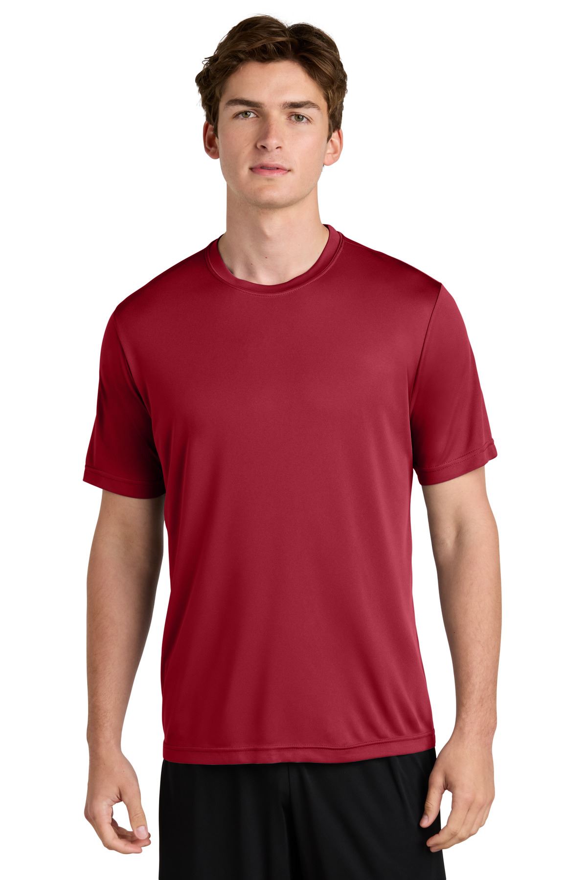 Sport-Tek Mens Short Sleeve Dri-Fit PosiCharge Gym Workout T-Shirt ST350 - Picture 10 of 38