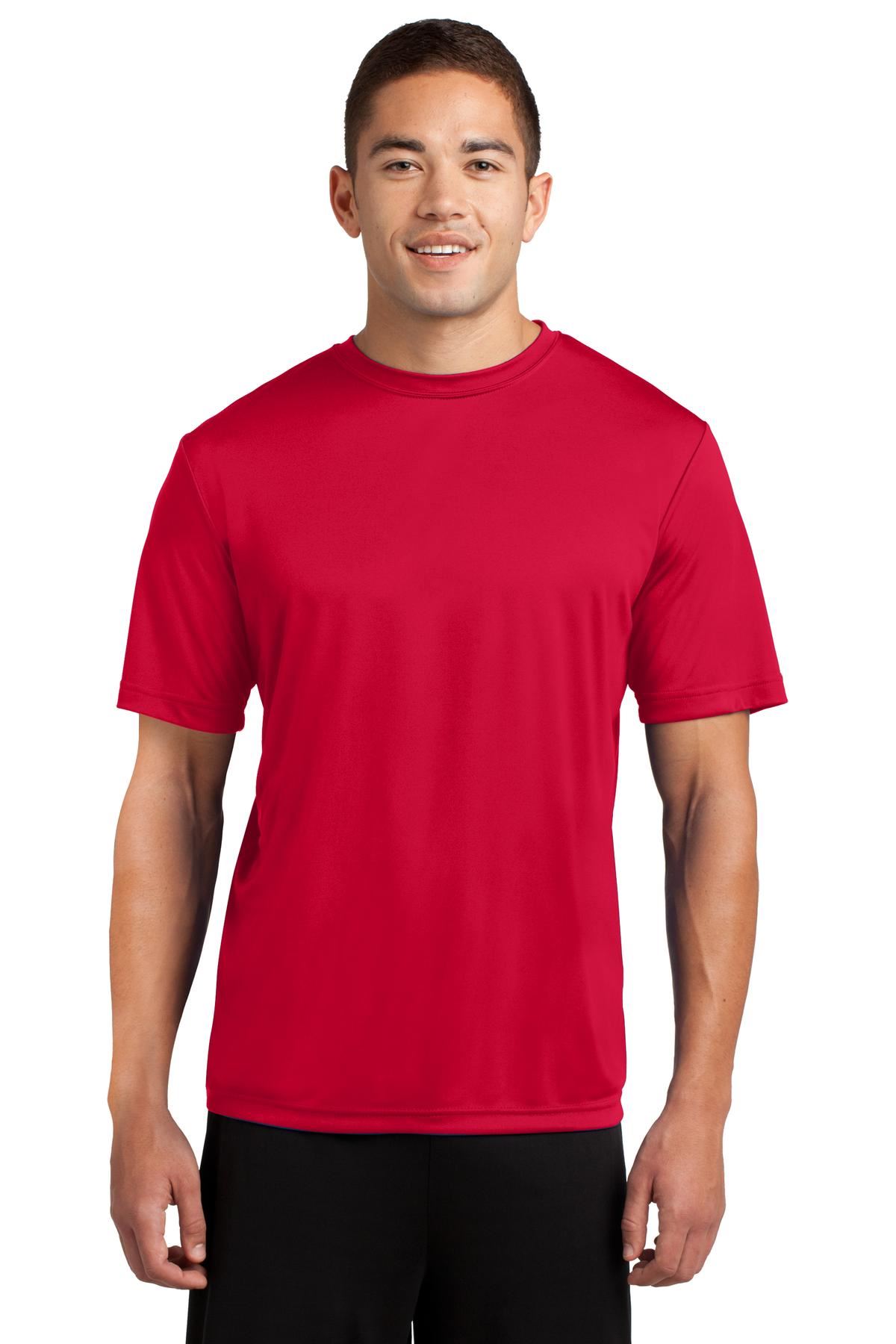 Sport-Tek Mens Short Sleeve Dri-Fit PosiCharge Gym Workout T-Shirt ST350 - Picture 33 of 38