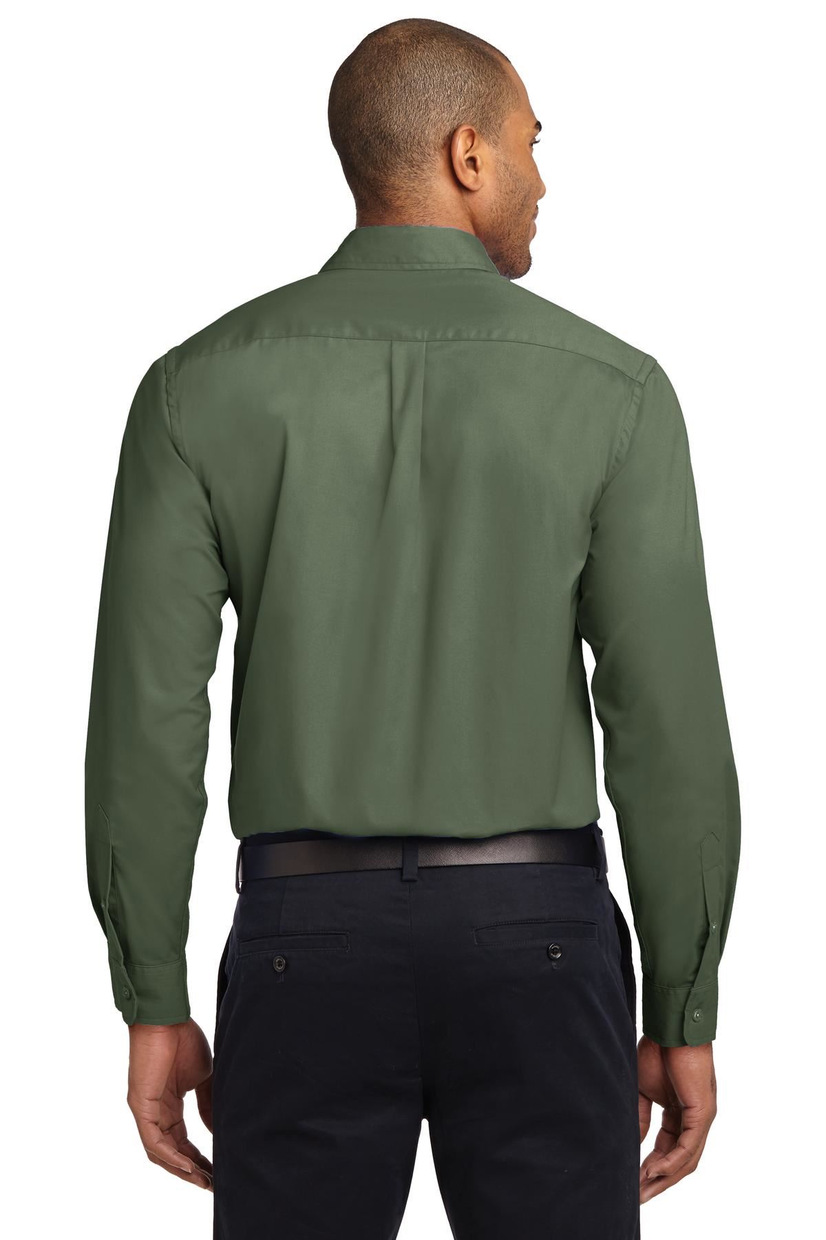 Port Authority Long Sleeve Button Down collar Easy Care Shirt S608 - Picture 13 of 51