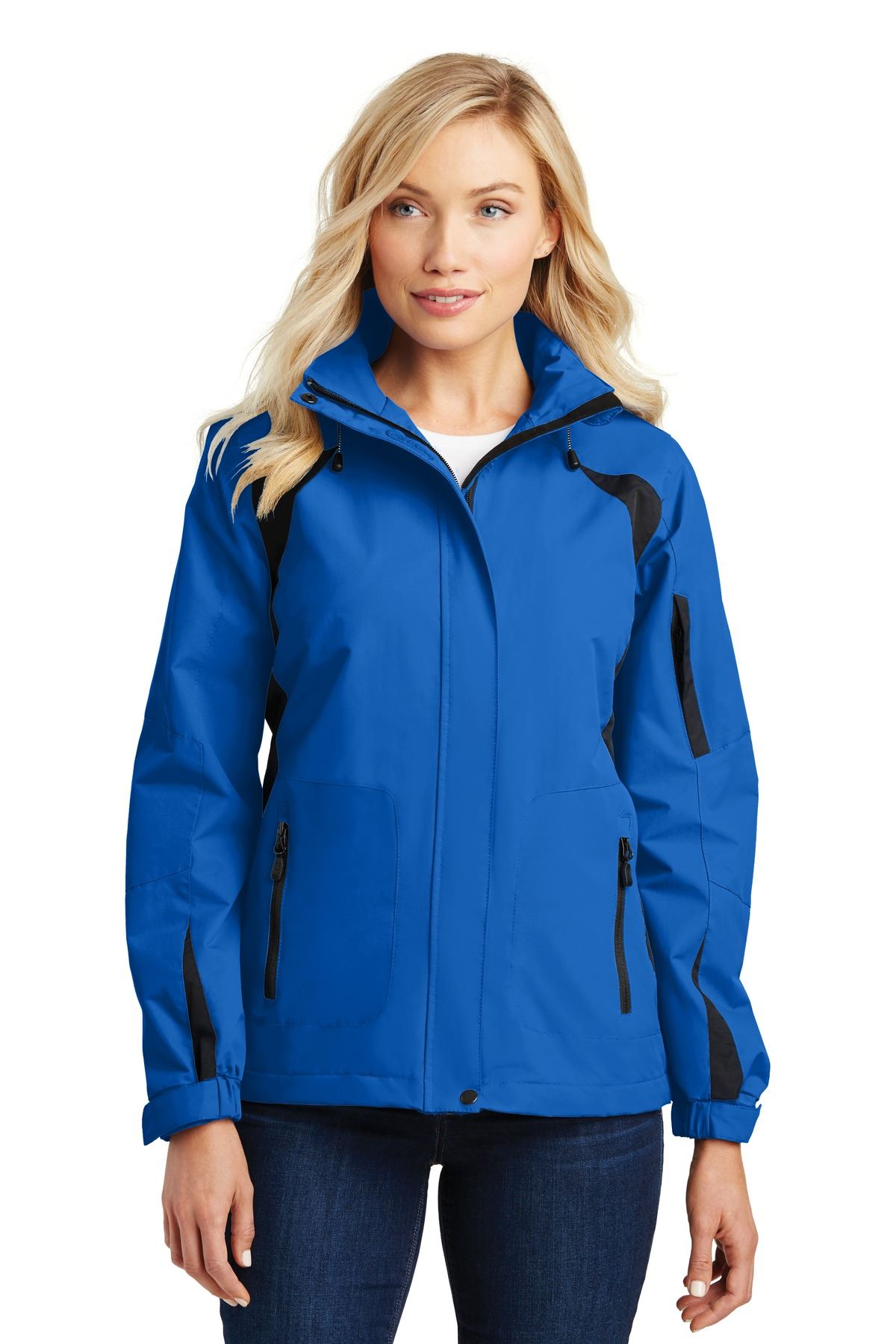   　LockportJacket Port Authority LK595 Full-Zip Sweatshirt with Custom Embroidery