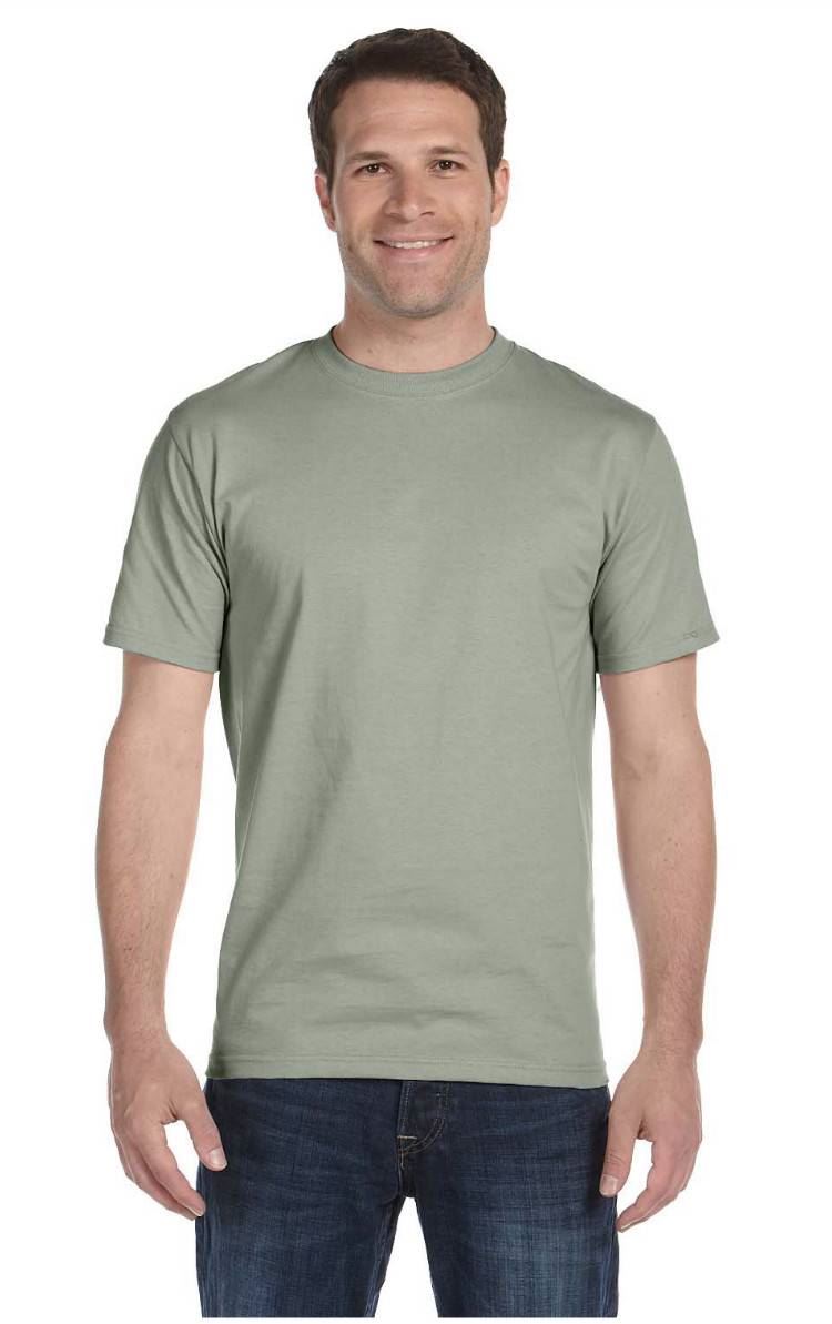 Hanes Mens Beefy T-Shirt Short Sleeve Preshrunk Cotton S-3XL 5180 - Picture 28 of 32