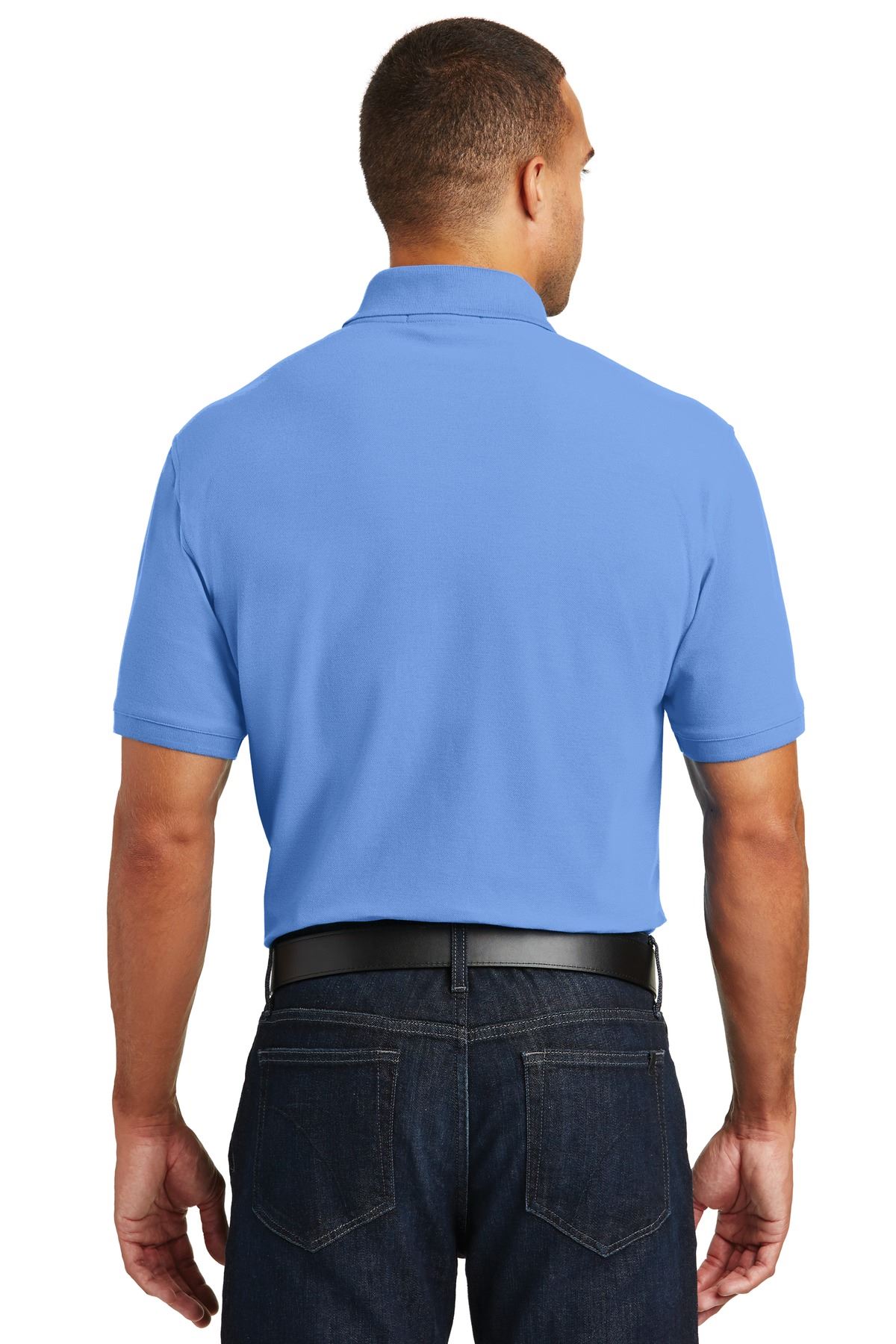 NEW Port Authority Mens 3 Button Placket Core Classic Pique Polo Shirt M-K100 - Picture 9 of 35