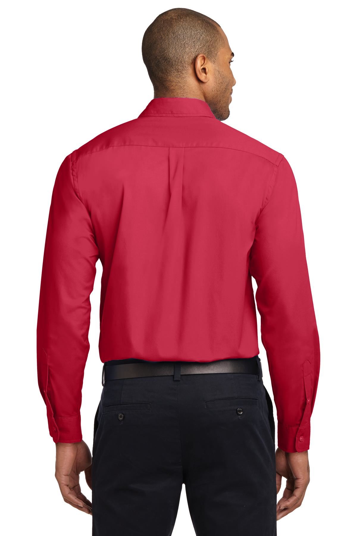 Port Authority Long Sleeve Button Down collar Easy Care Shirt S608 - Picture 36 of 51