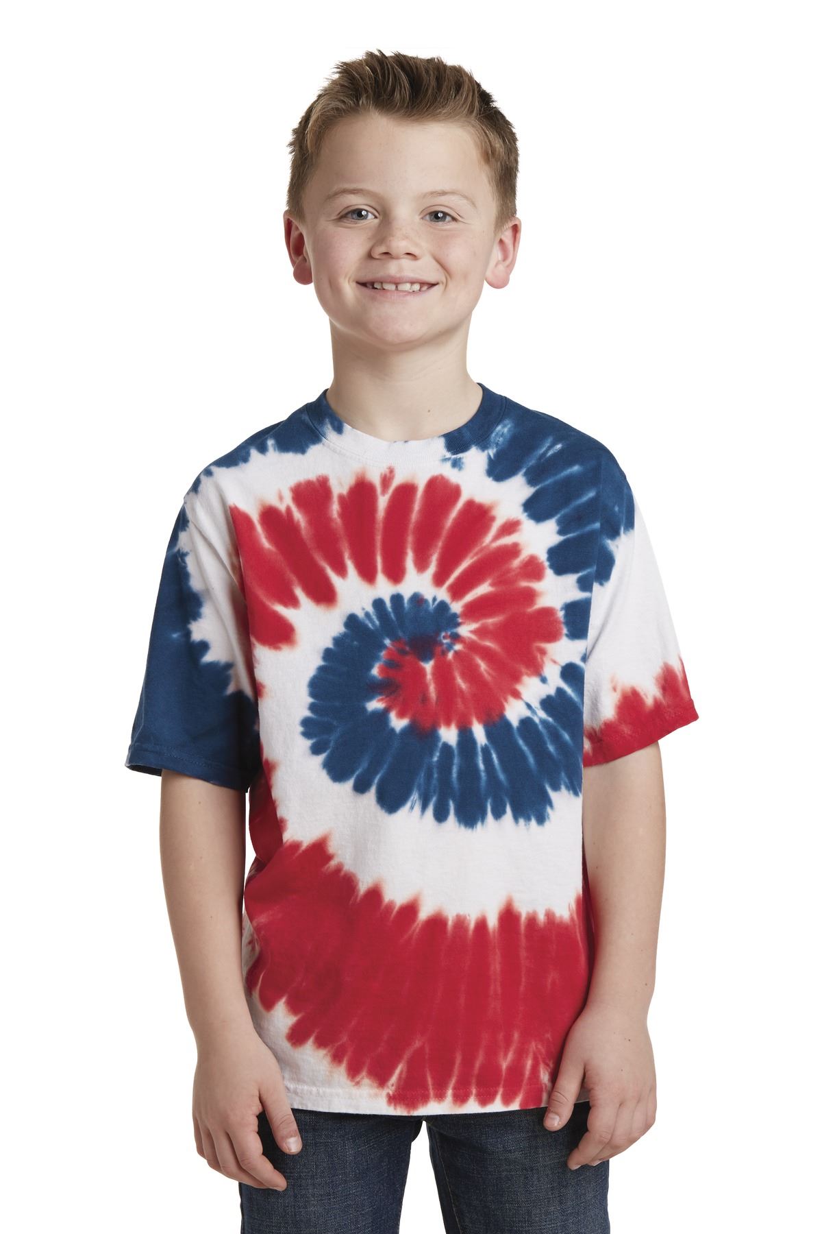Port & Company Youth Short Sleeve 100% Cotton Tie-Dye T-Shirt PC147Y - Picture 40 of 43