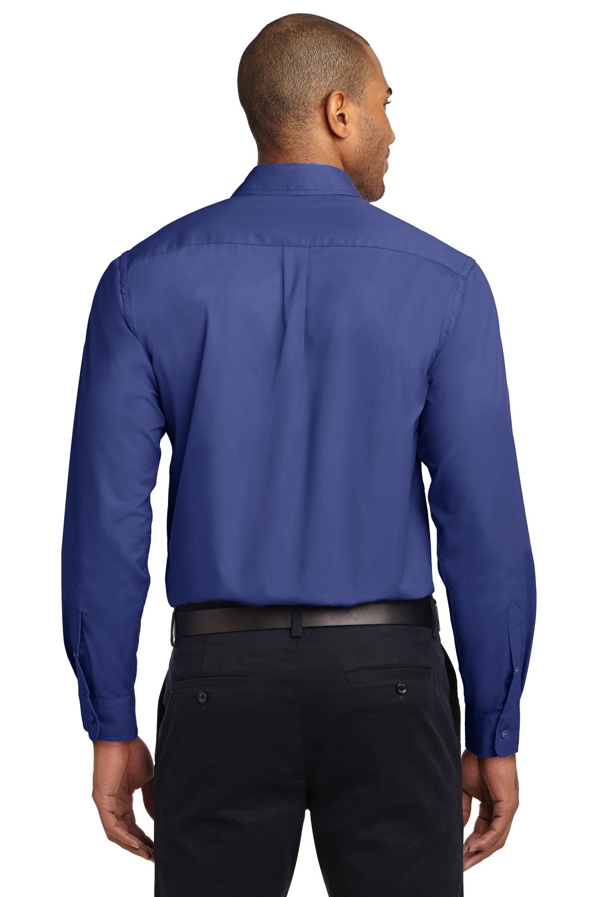 Port Authority Long Sleeve Button Down collar Easy Care Shirt S608 - Picture 30 of 51