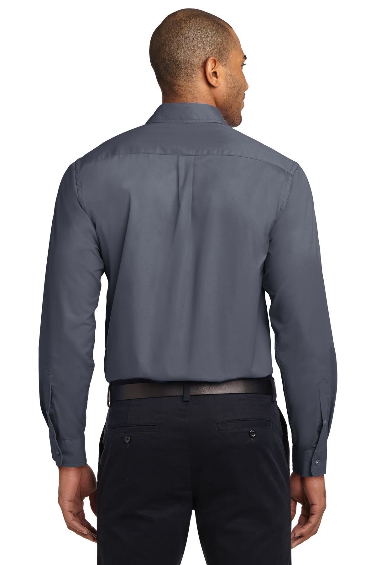 Port Authority Long Sleeve Button Down collar Easy Care Shirt S608 - Picture 40 of 51