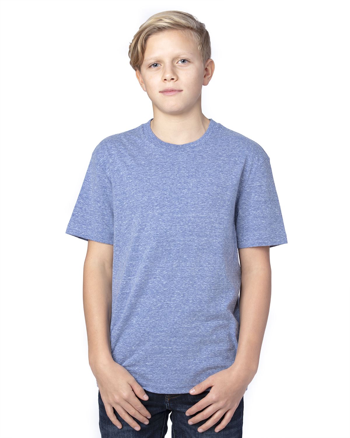 Threadfast Apparel Youth T-Shirt Triblend Side Seamed Sizes XS-XL 602A - Picture 11 of 18
