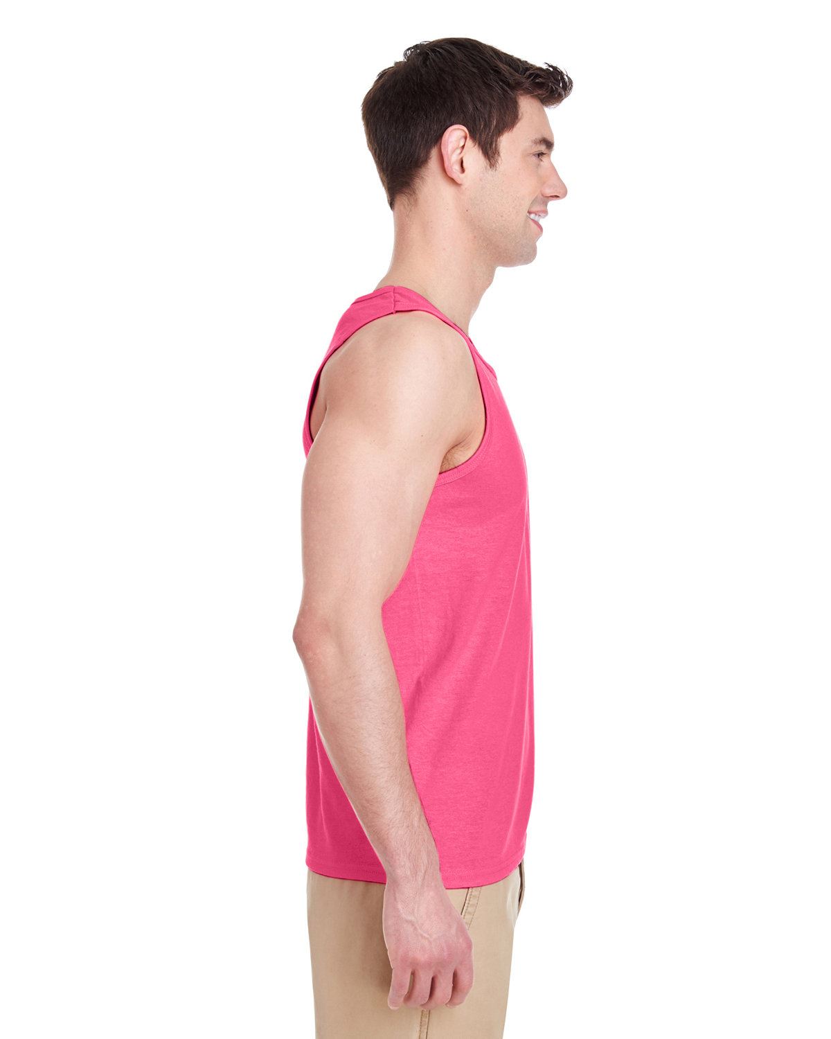 Gildan Adult Heavy Cotton 5.3 oz. Preshrunk Jersey Knit Tank Top G520 XS-3XL - Picture 35 of 47