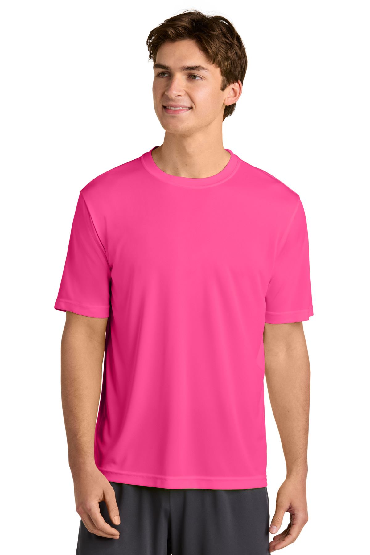 Sport-Tek Mens Short Sleeve Dri-Fit PosiCharge Gym Workout T-Shirt ST350 - Picture 21 of 38