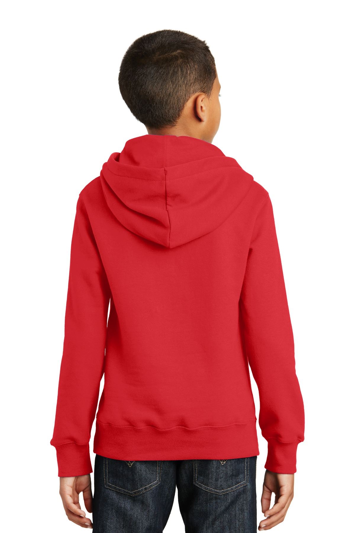 Port & Company Youth Pullover Hooded Sweatshirt Fan Favorite Fleece M-PC850YH - Picture 7 of 19