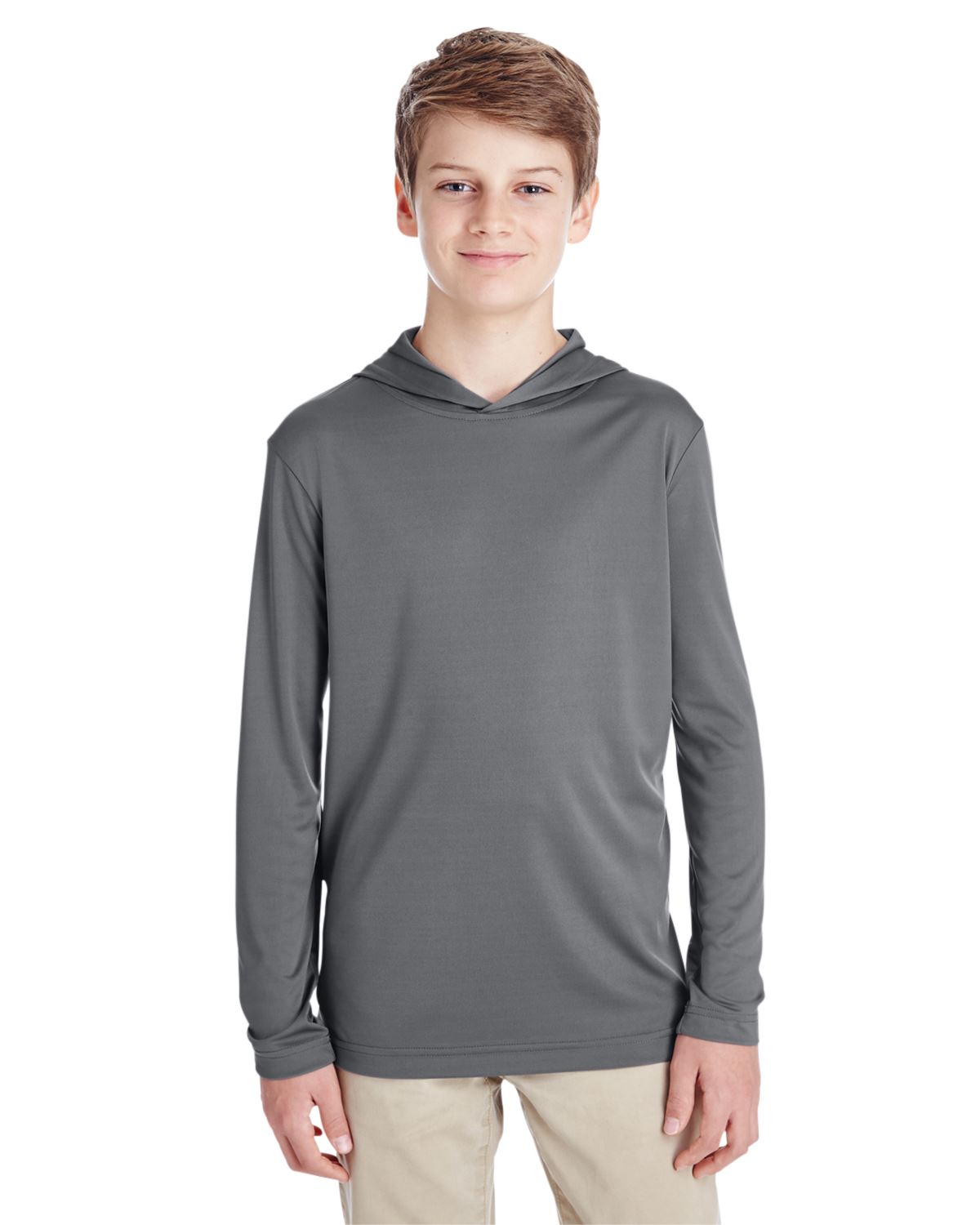 Team 365 Youth Pull Over Hoodie 100% Polyester Performance Hoodie TT41Y - Picture 12 of 26