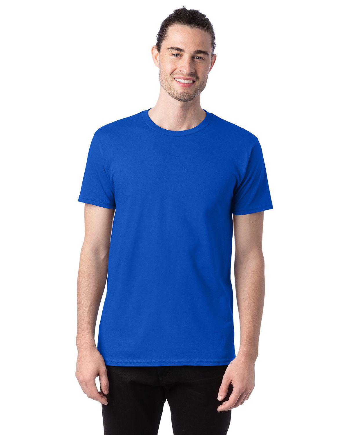 Hanes Mens T-Shirt Ringspun Cotton 4.5 oz Light Weight S-3XL M-4980 - Picture 6 of 49