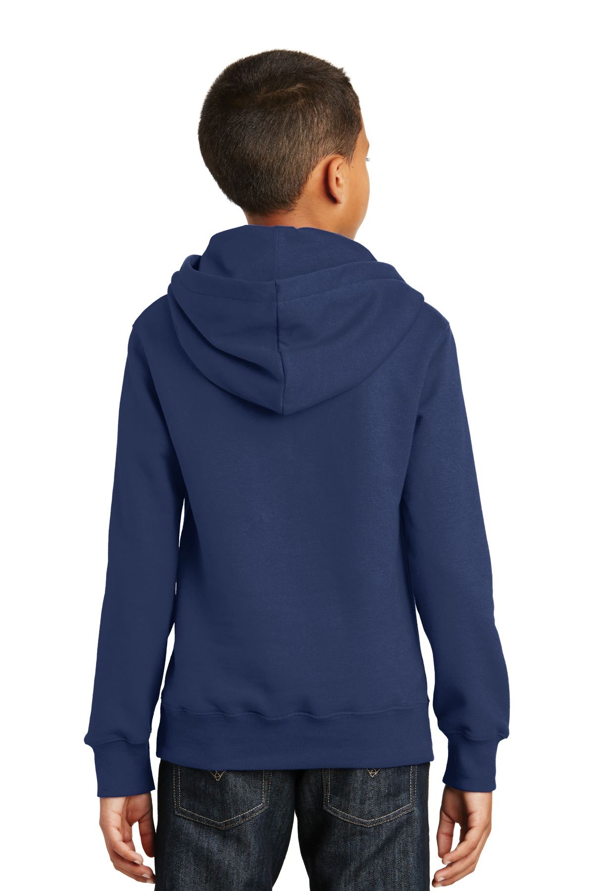 Port & Company Youth Pullover Hooded Sweatshirt Fan Favorite Fleece M-PC850YH - Picture 15 of 19