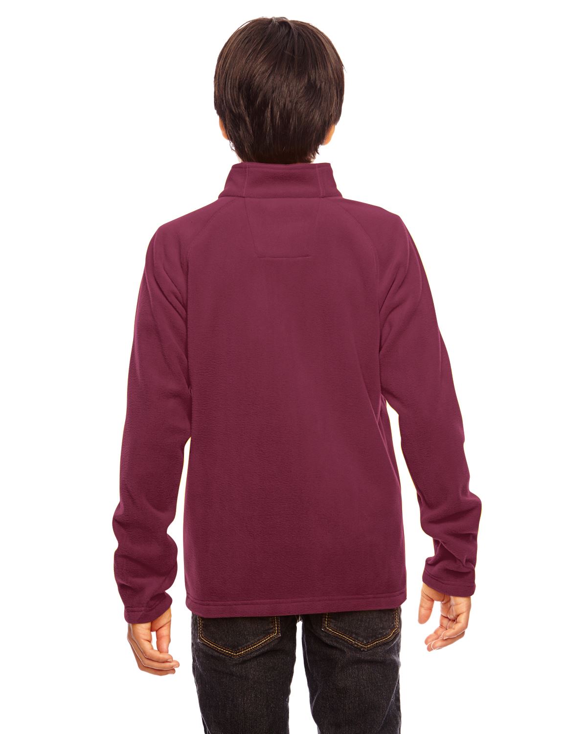 Team 365 Fleece Jacket Youth Campus Microfleece Jacket TT90Y - Picture 28 of 44