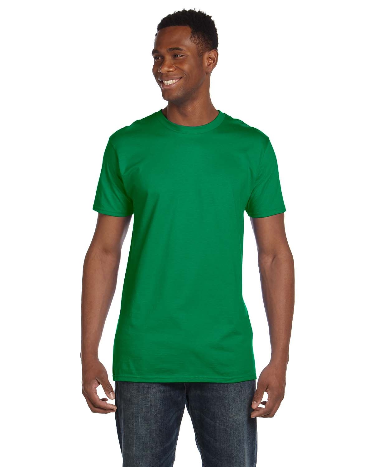 Hanes Mens T-Shirt Ringspun Cotton 4.5 oz Light Weight S-3XL M-4980 - Picture 25 of 49