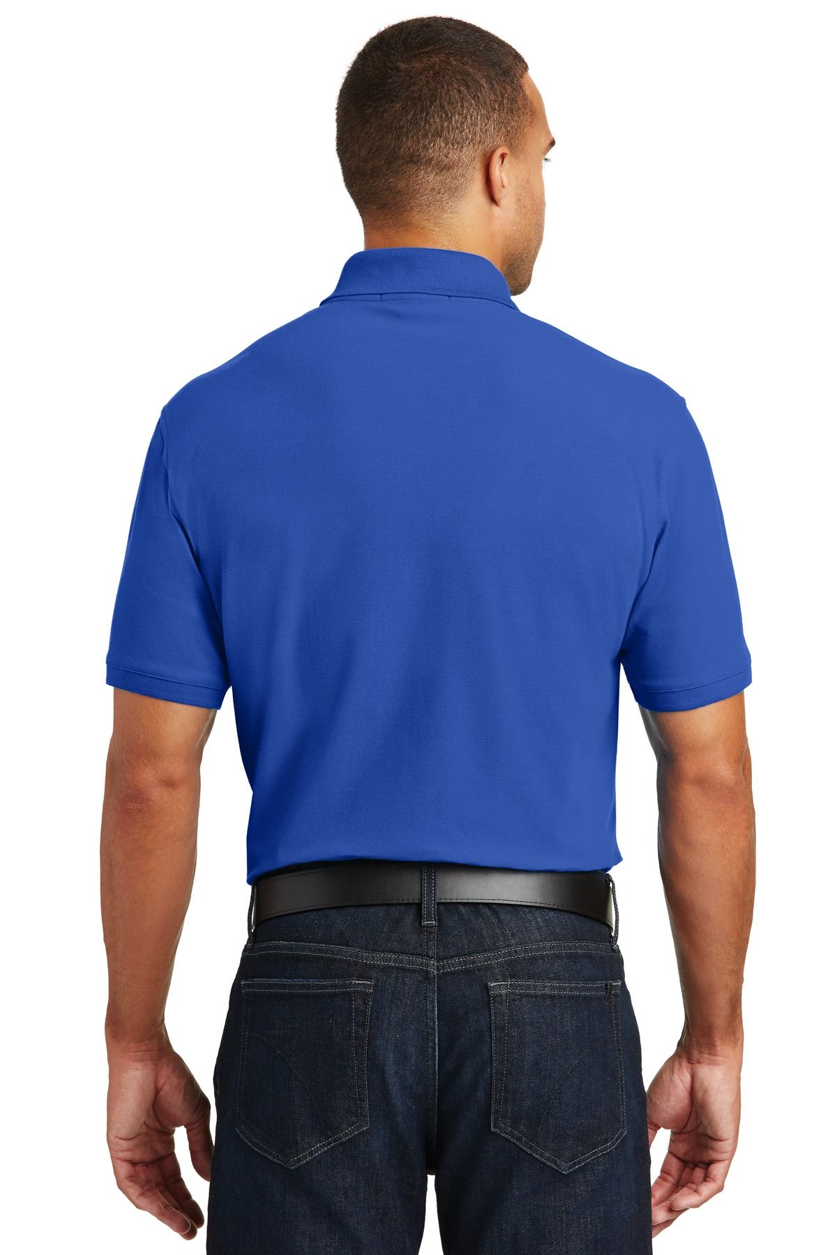 NEW Port Authority Mens 3 Button Placket Core Classic Pique Polo Shirt M-K100 - Picture 31 of 35