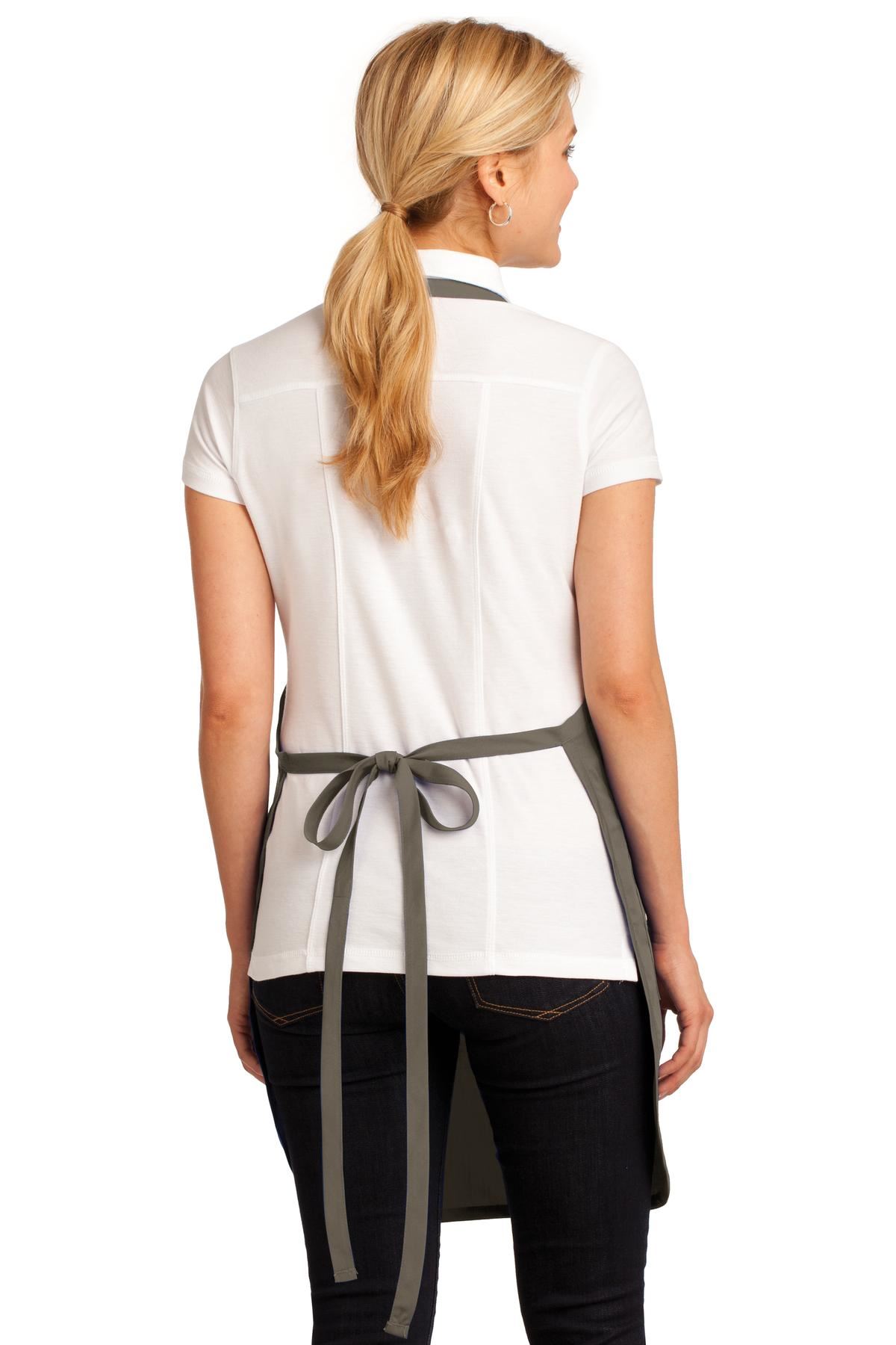 Port Authority Full Length Apron 3 Front Pockets Adjustable Neck Strap A703 - Picture 7 of 15