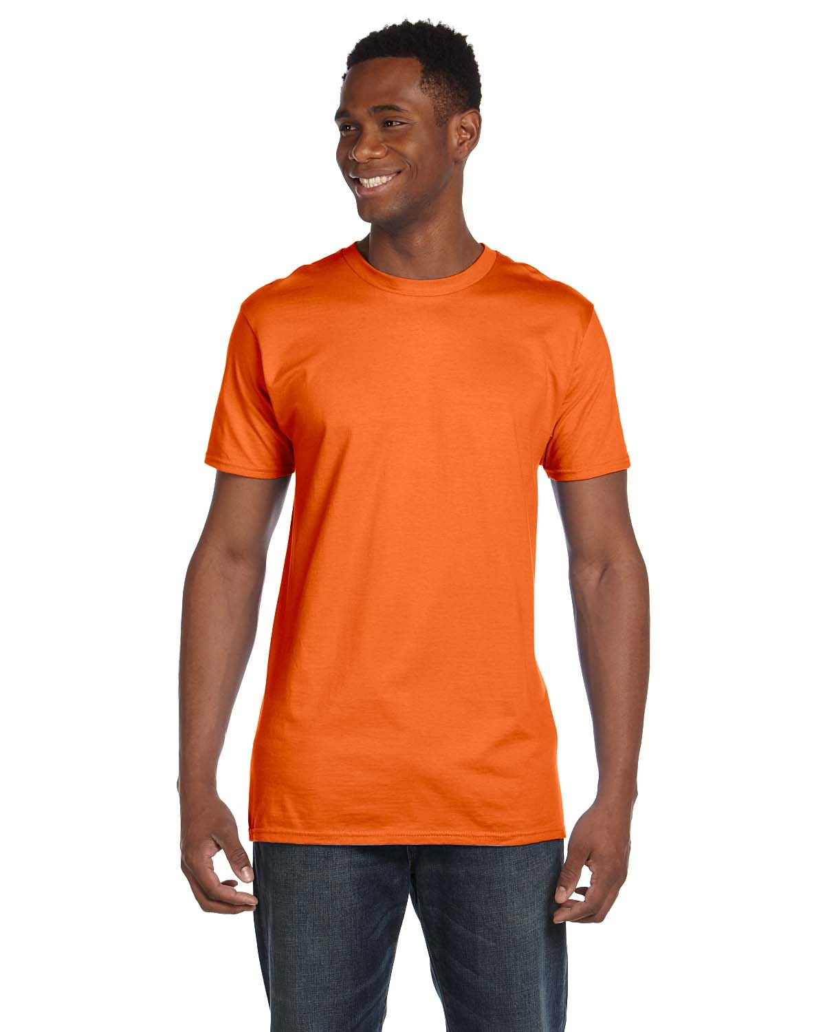 Hanes Mens T-Shirt Ringspun Cotton 4.5 oz Light Weight S-3XL M-4980 - Picture 38 of 49