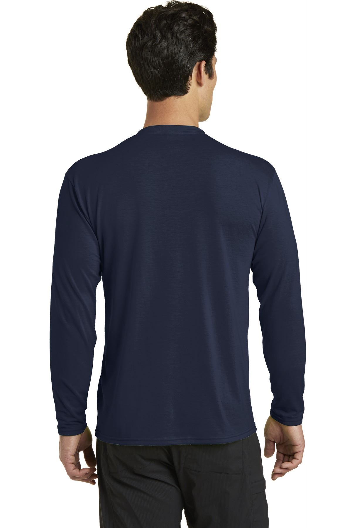 Port & Company Men's Long Sleeve Performance 65/35 Blend T-Shirt PC381LS - Picture 13 of 31