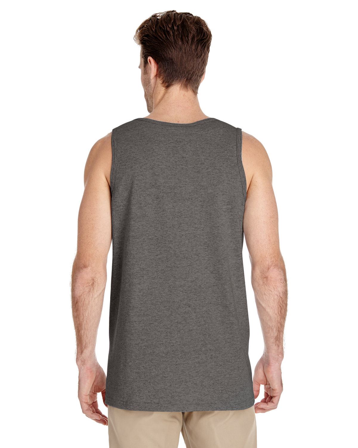 Gildan Adult Heavy Cotton 5.3 oz. Preshrunk Jersey Knit Tank Top G520 XS-3XL - Picture 10 of 47