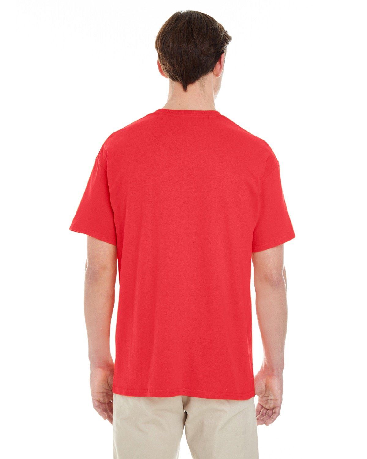 Gildan Mens Heavy Cotton Double Needle Pocket T-Shirt G530 5300 - Picture 25 of 41