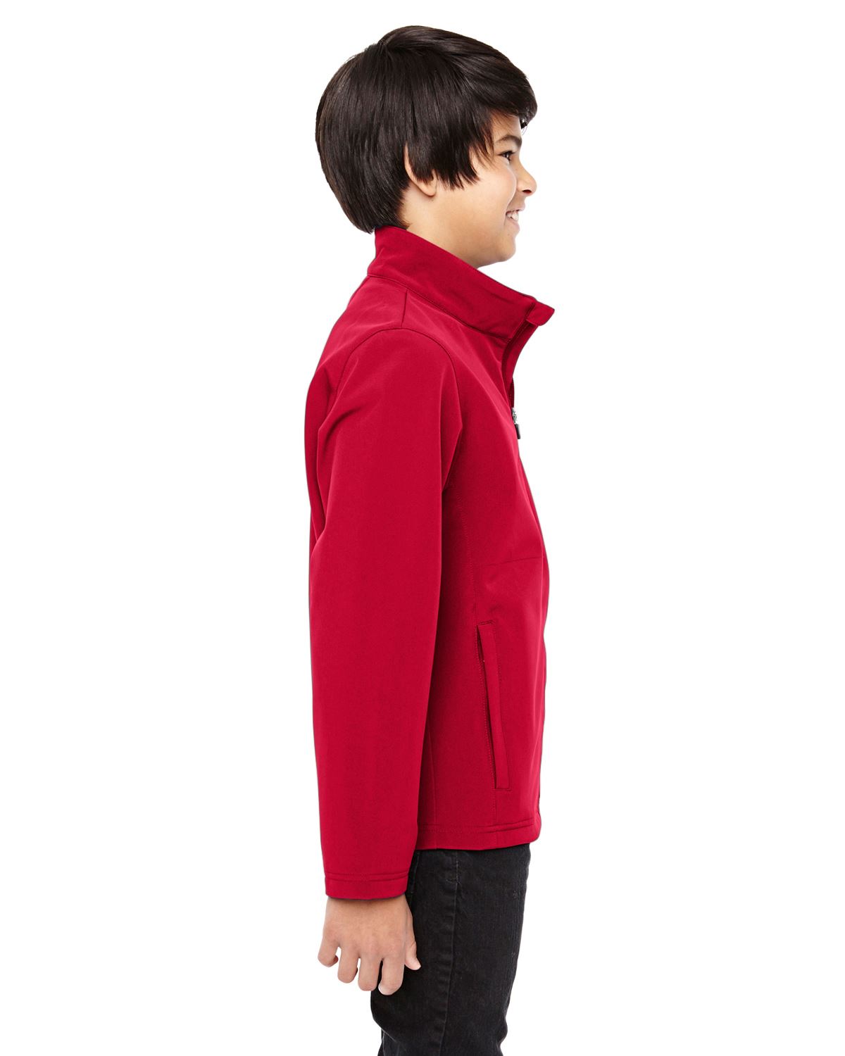 Team 365 Outerwear Youth Leader Soft Shell Jacket TT80Y - Picture 20 of 23