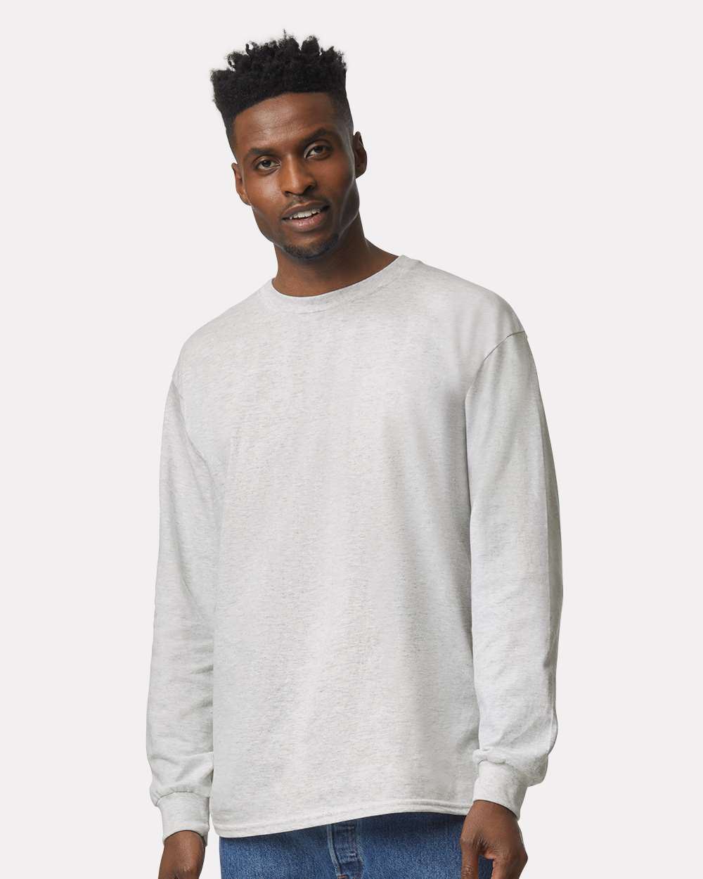 Gildan Men’s Long Sleeve Ultra Cotton T-Shirt Sizes S-5XL 2400