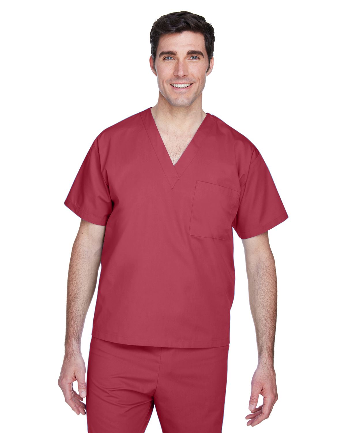 Harriton Medical Unisex Standard V Neck Scrub Top M897 - Picture 39 of 41