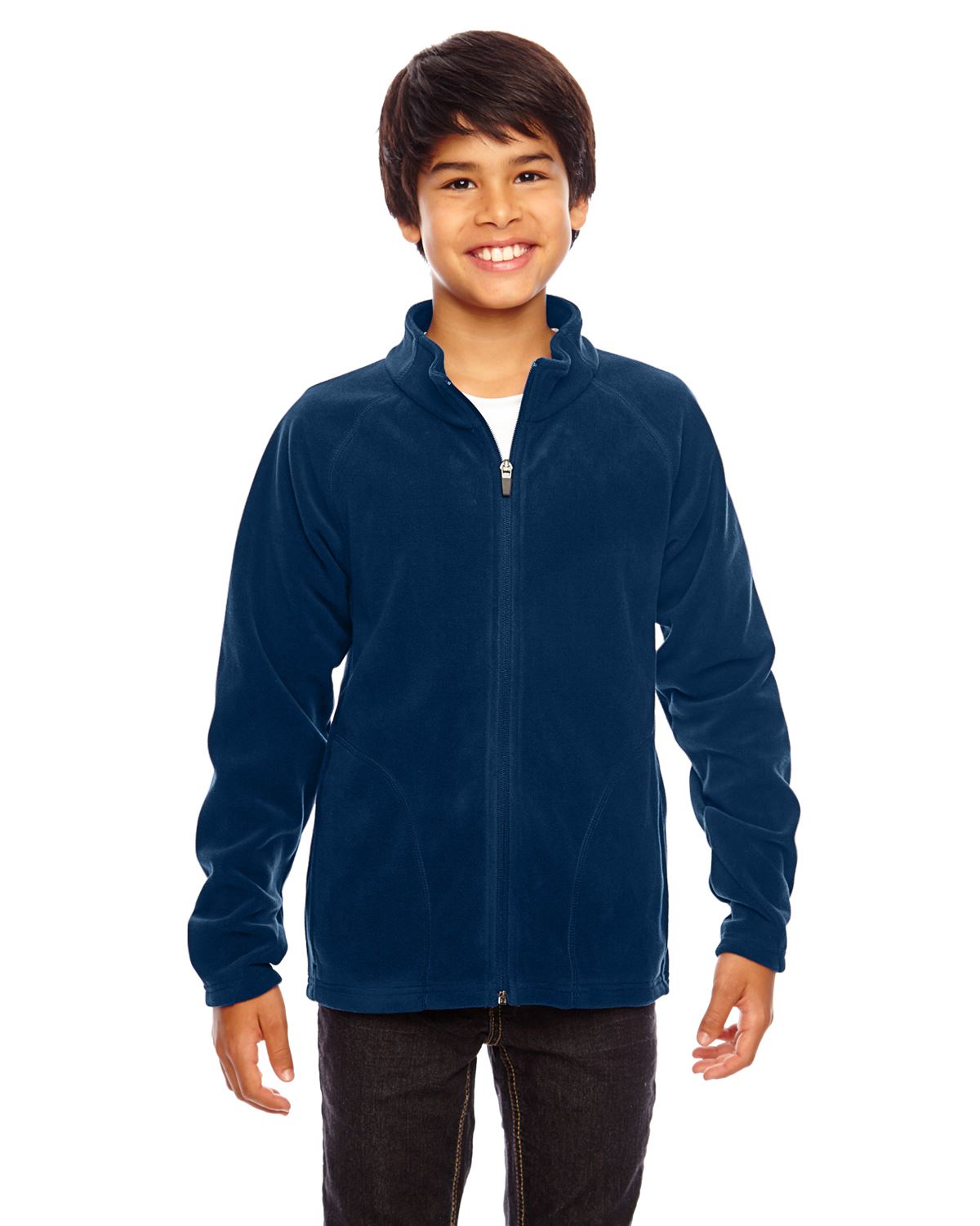 Team 365 Fleece Jacket Youth Campus Microfleece Jacket TT90Y - Picture 15 of 44