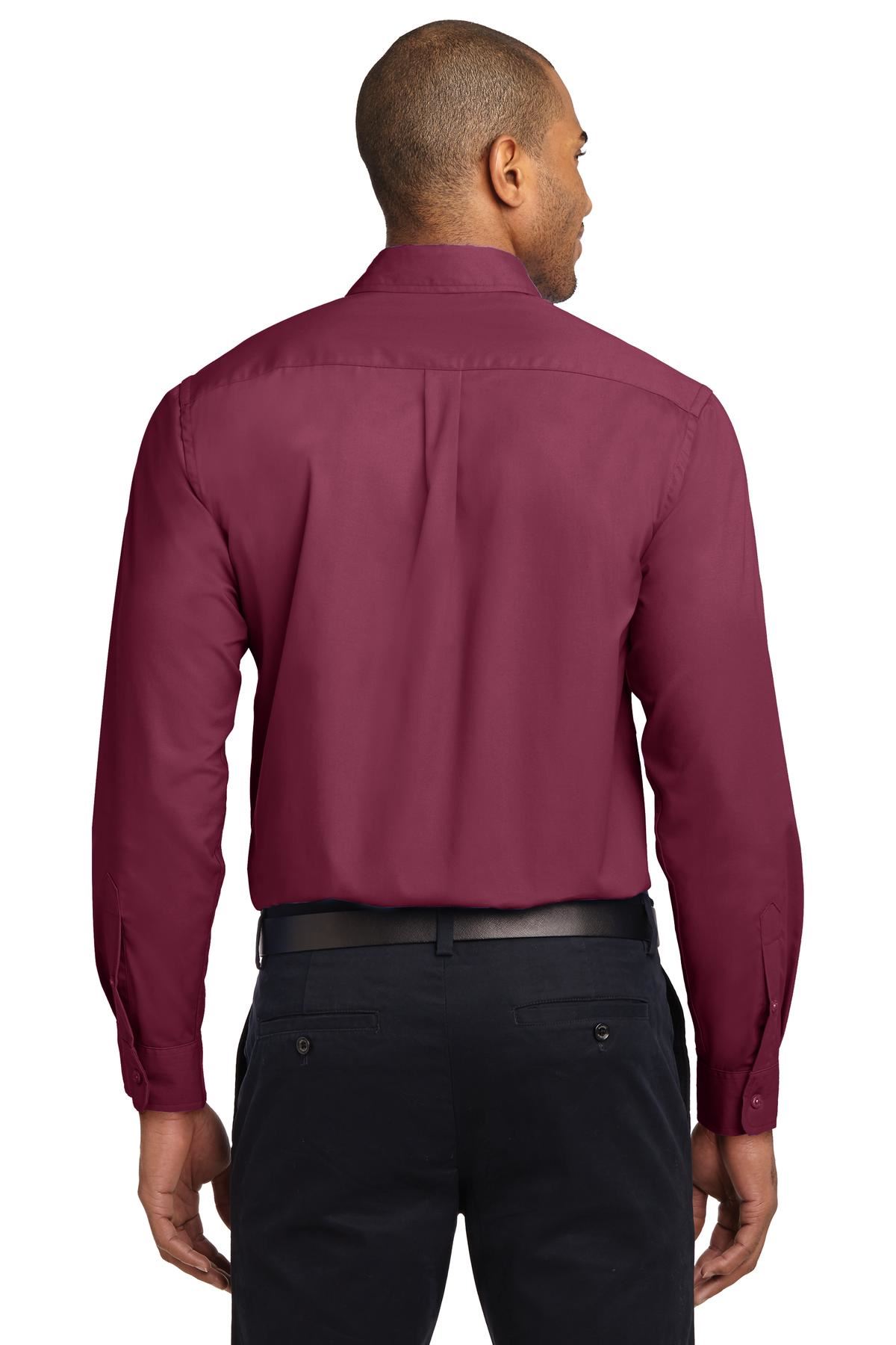 Port Authority Long Sleeve Button Down collar Easy Care Shirt S608 - Picture 9 of 51