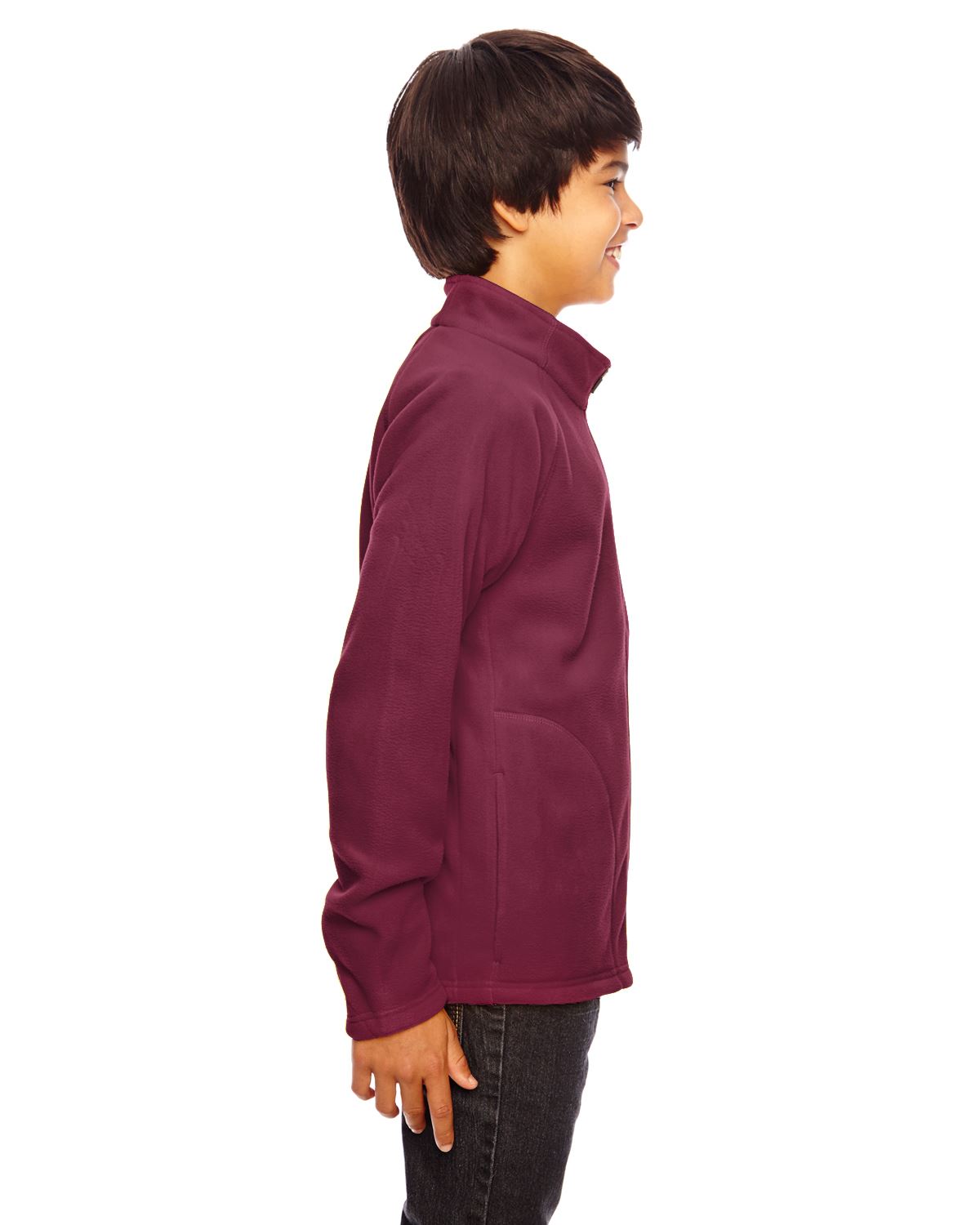 Team 365 Fleece Jacket Youth Campus Microfleece Jacket TT90Y - Picture 29 of 44