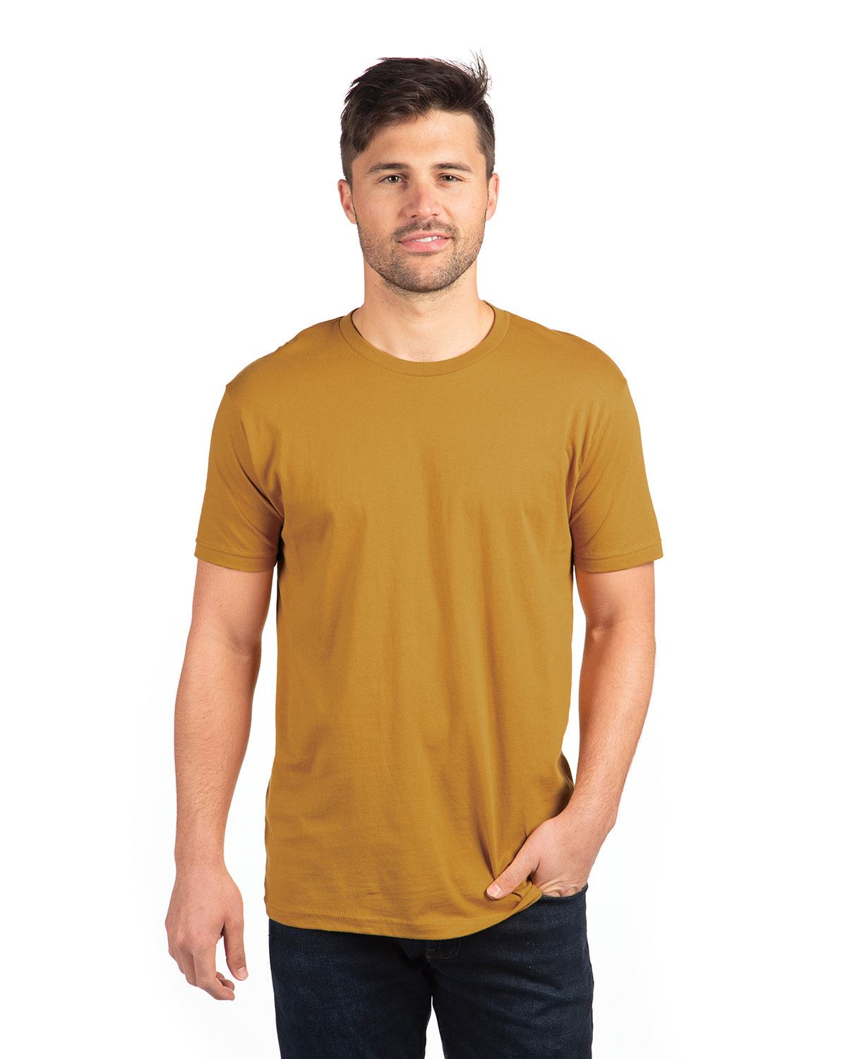 Next Level Apparel Unisex Premium Plain Super Soft Fit T-Shirt 3600 - Picture 3 of 88